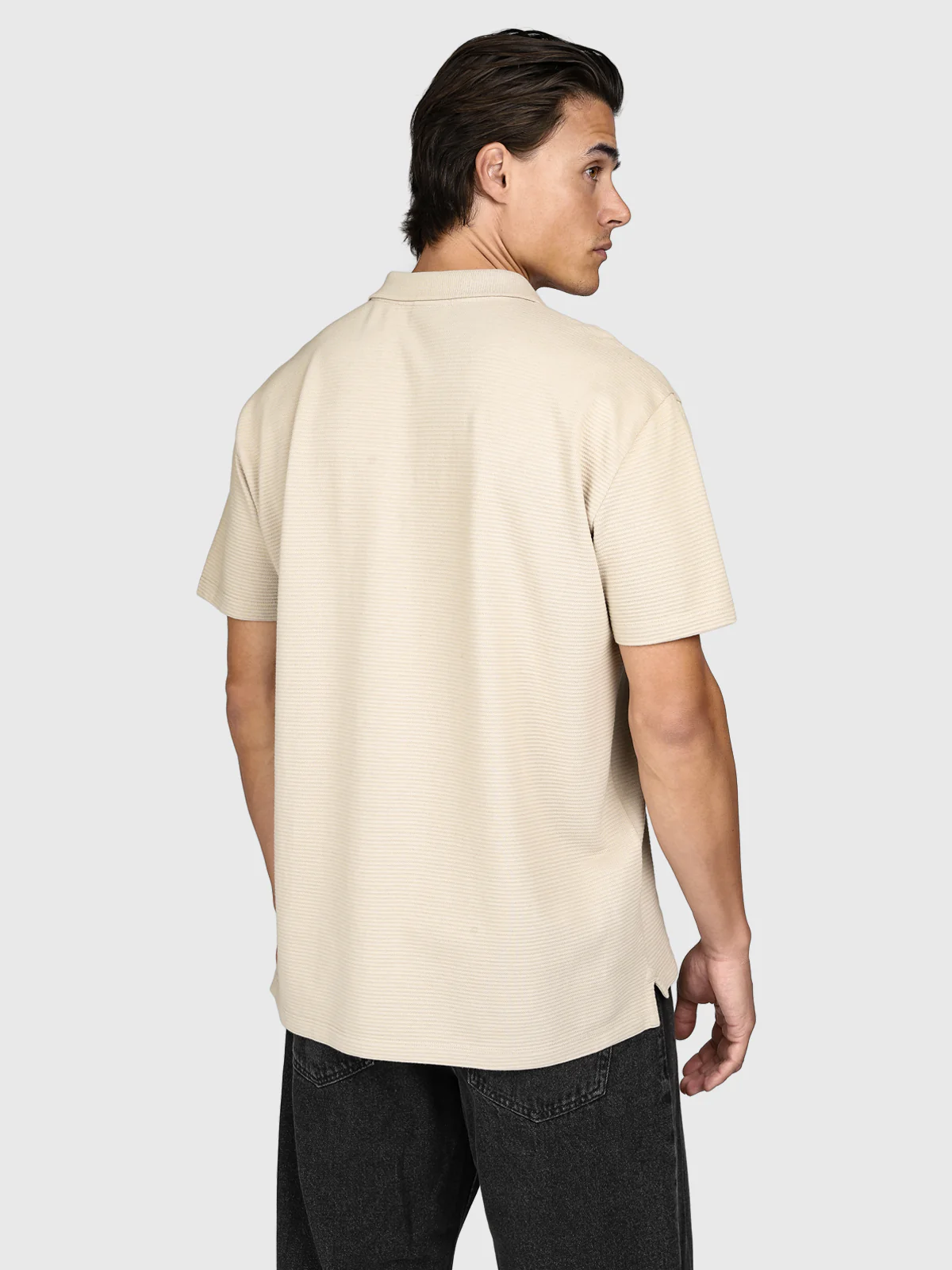 Domo Men Polo | Feather Grey - Image 3
