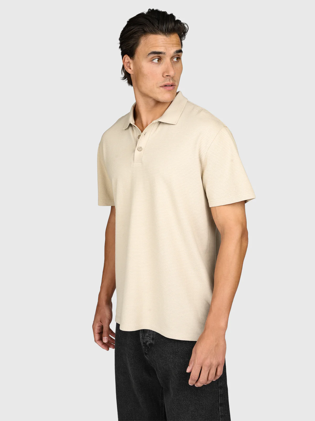Domo Men Polo | Feather Grey - Image 5