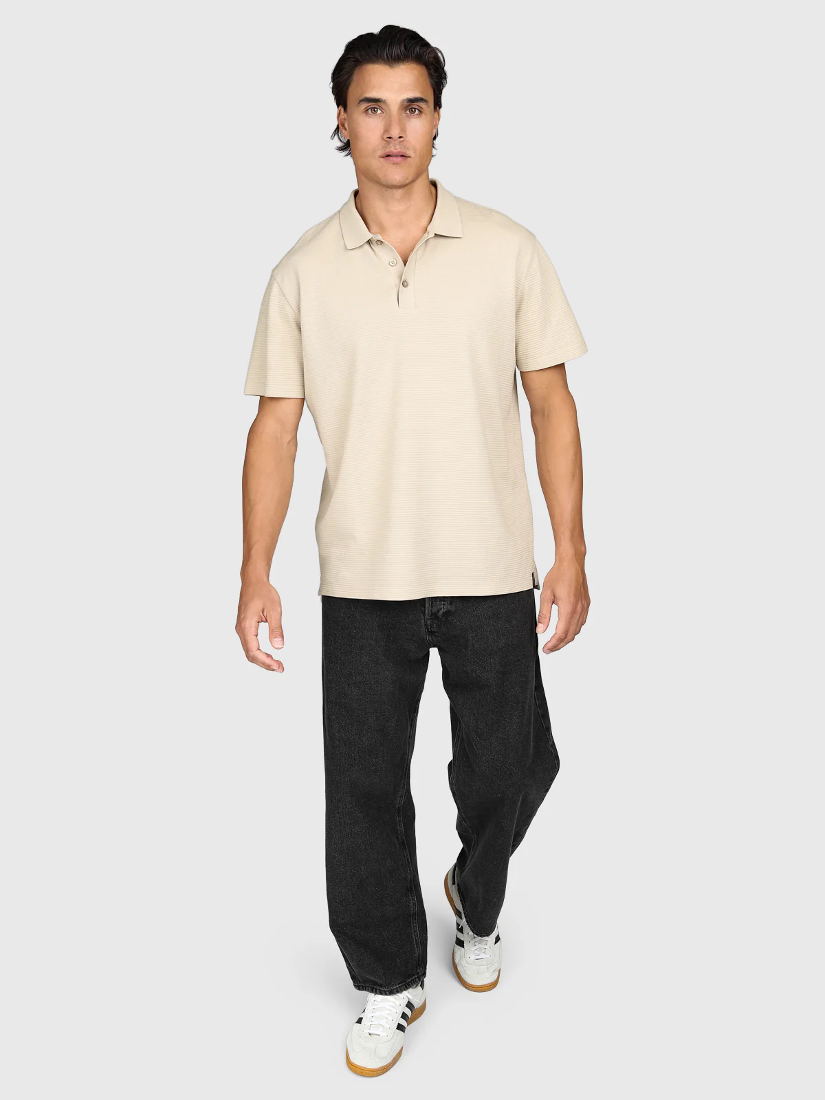 Domo Men Polo | Feather Grey - Image 6