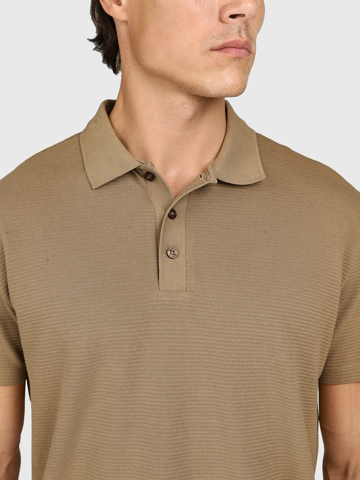 Domo Men Polo | Shitake - Image 2