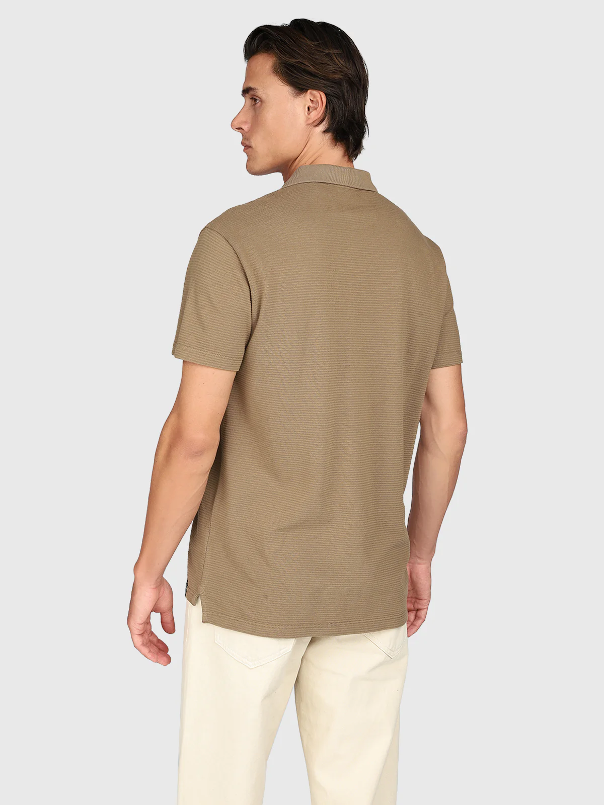 Domo Men Polo | Shitake - Image 3