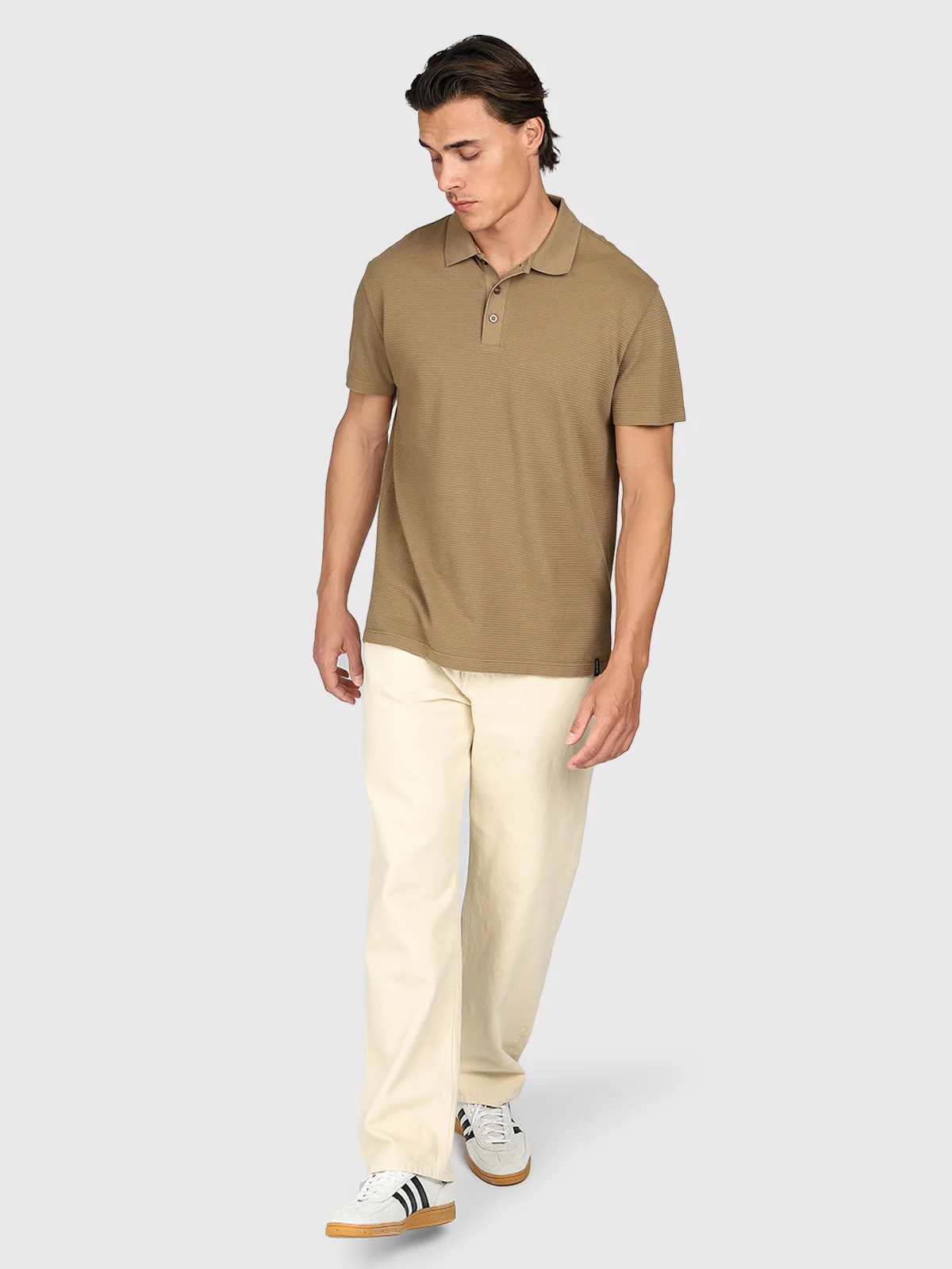 Domo Men Polo | Shitake - Image 6