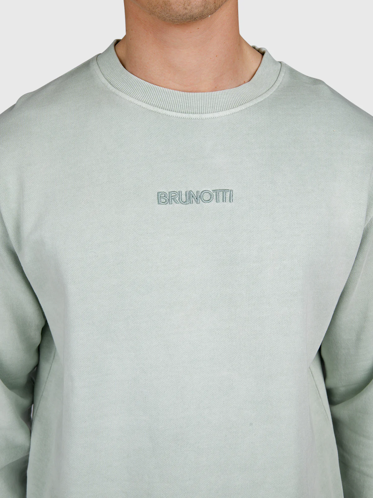 Esseries Men Sweater | Aqua Grey - Image 6