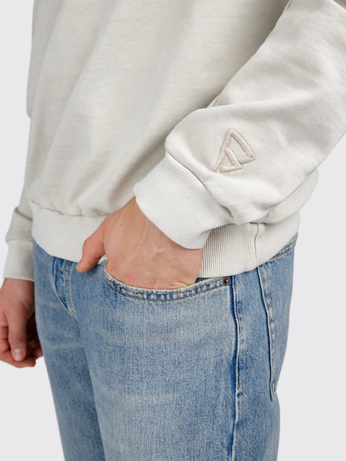 Esseries Men Sweater | Feather Grey - Image 10