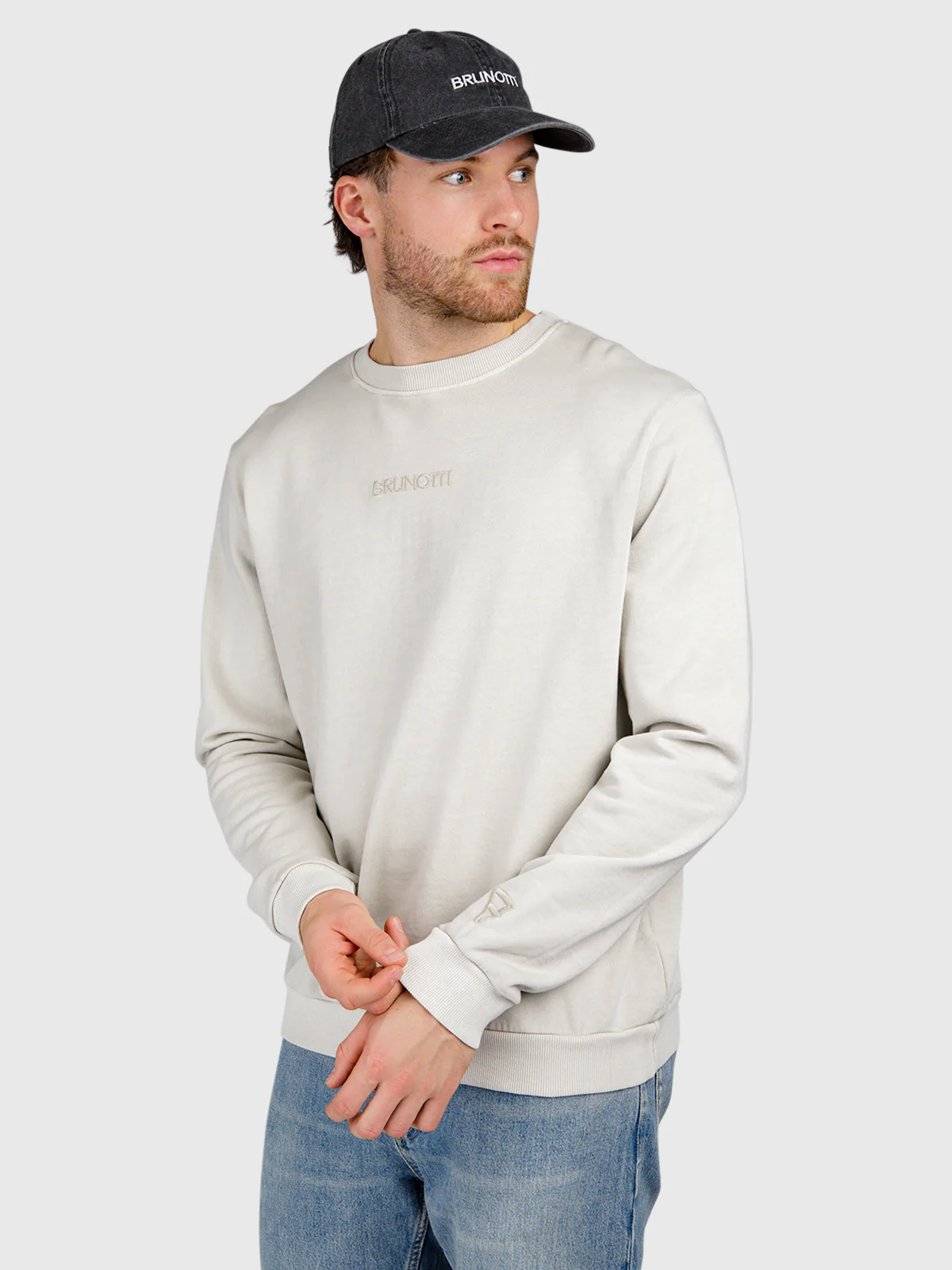 Esseries Men Sweater | Feather Grey - Image 4