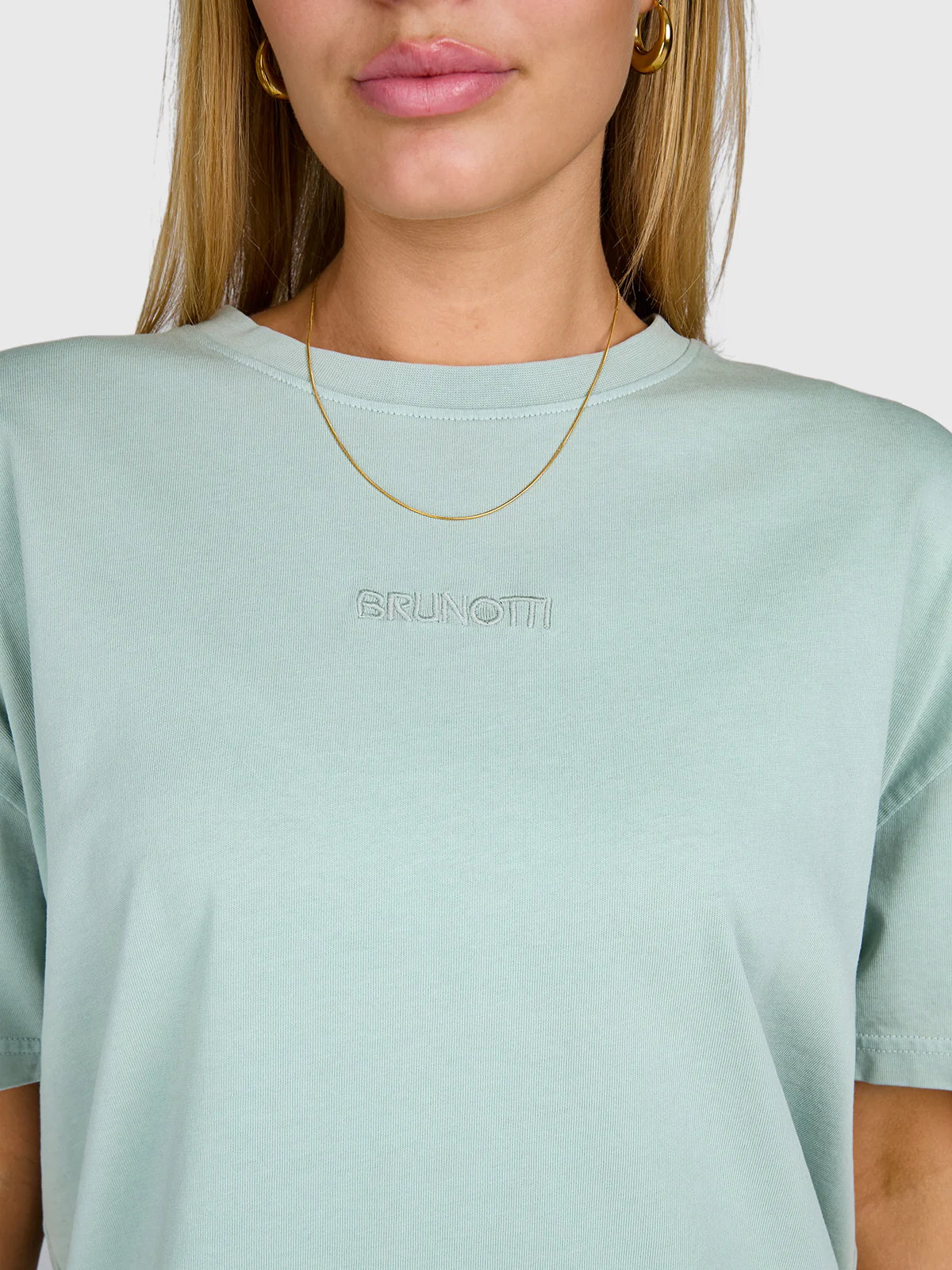 Esseries Women T-shirt | Aqua Grey - Image 6