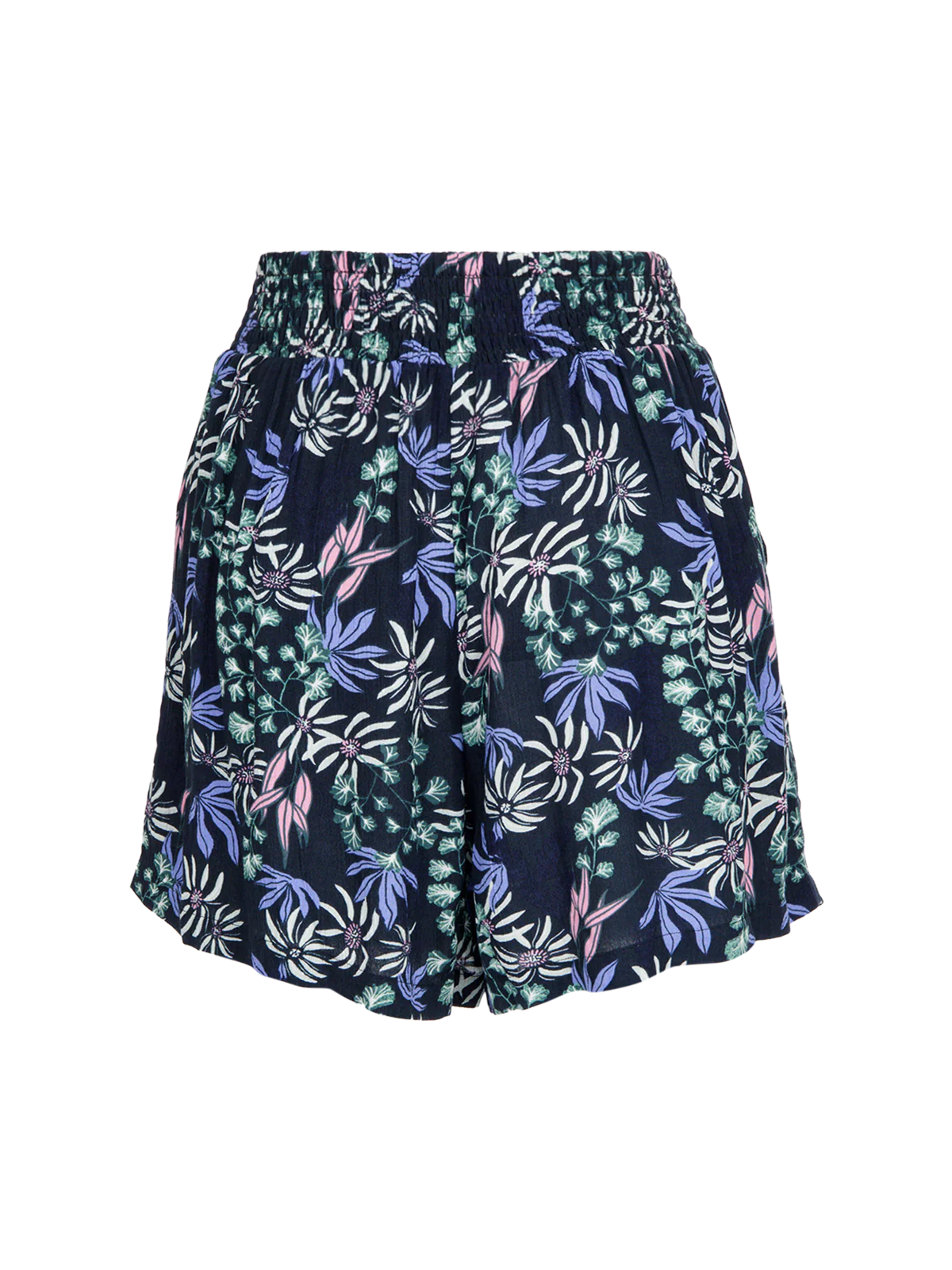 Essia-Print Women Shorts | Black - Image 8