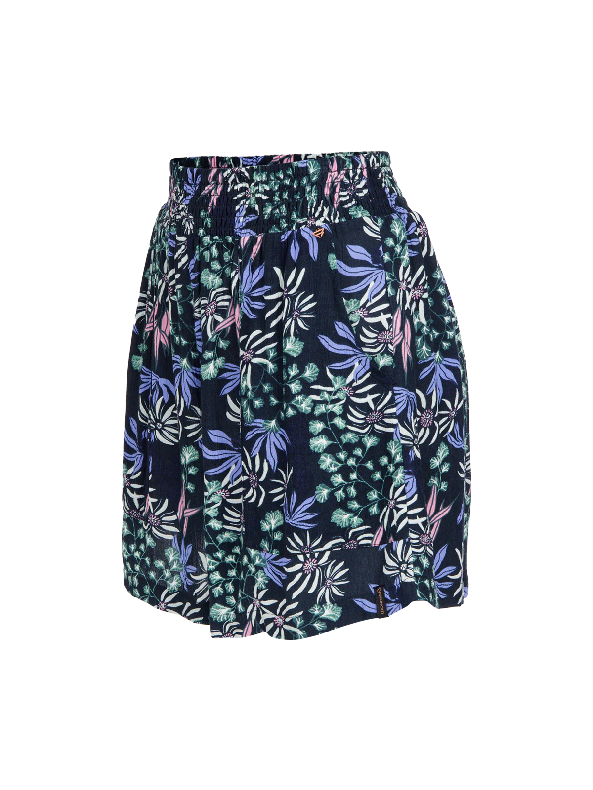 Essia-Print Women Shorts | Black - Image 9