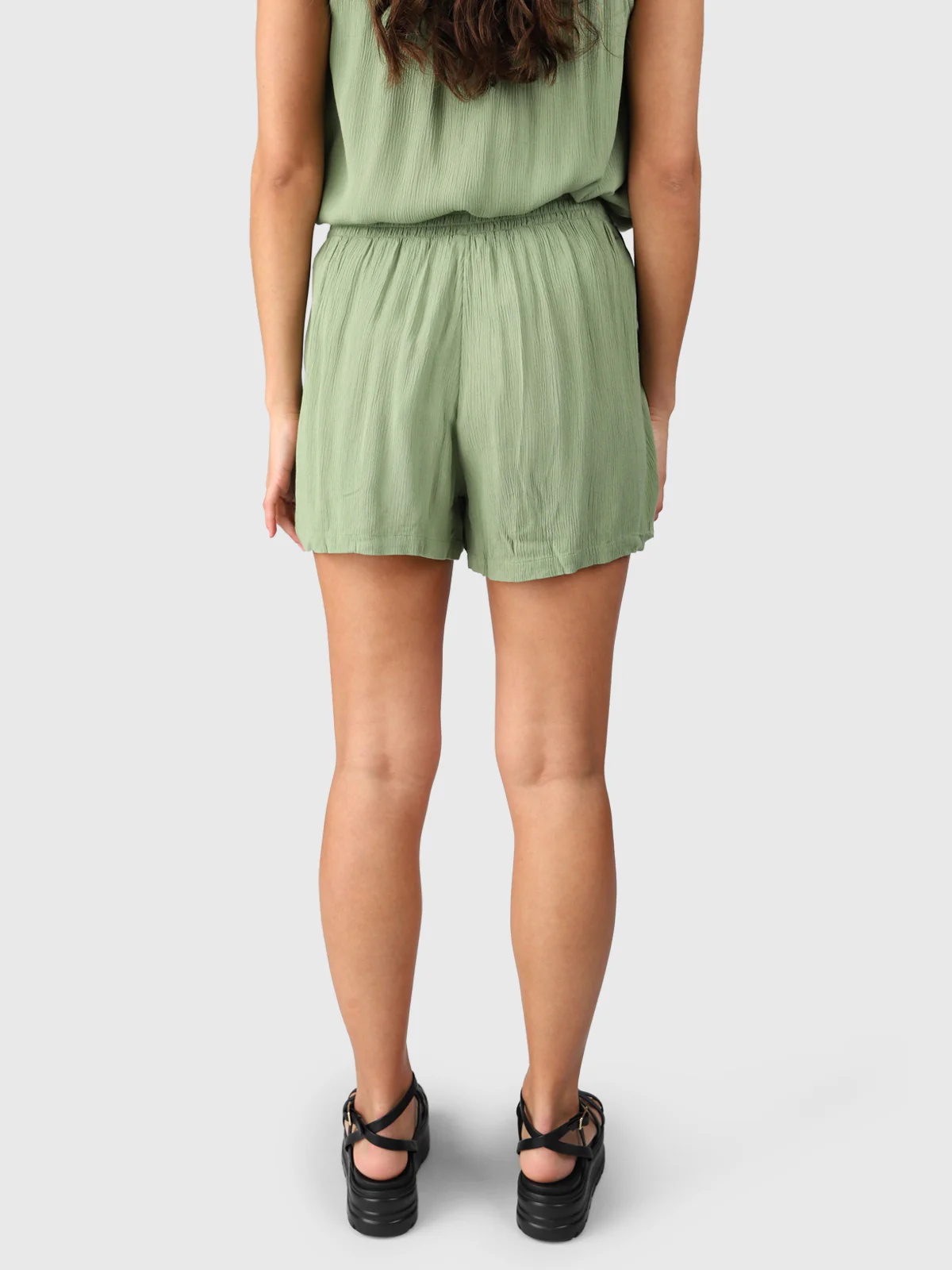 Essia Women Shorts | Eucalyptus - Image 4
