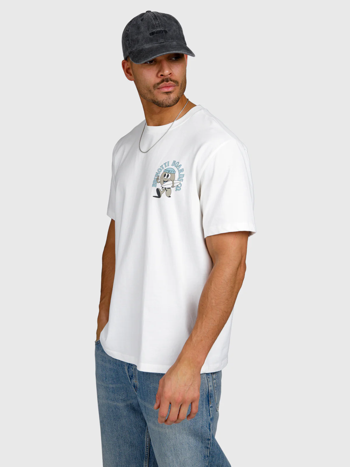 Evanon Men T-shirt | Snow - Image 4