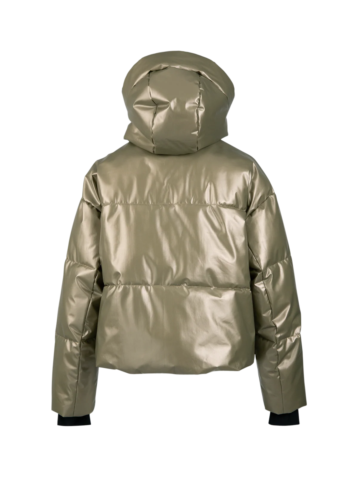 Fiaskia-Metallic Women Snow Jacket | Fungi - Image 9