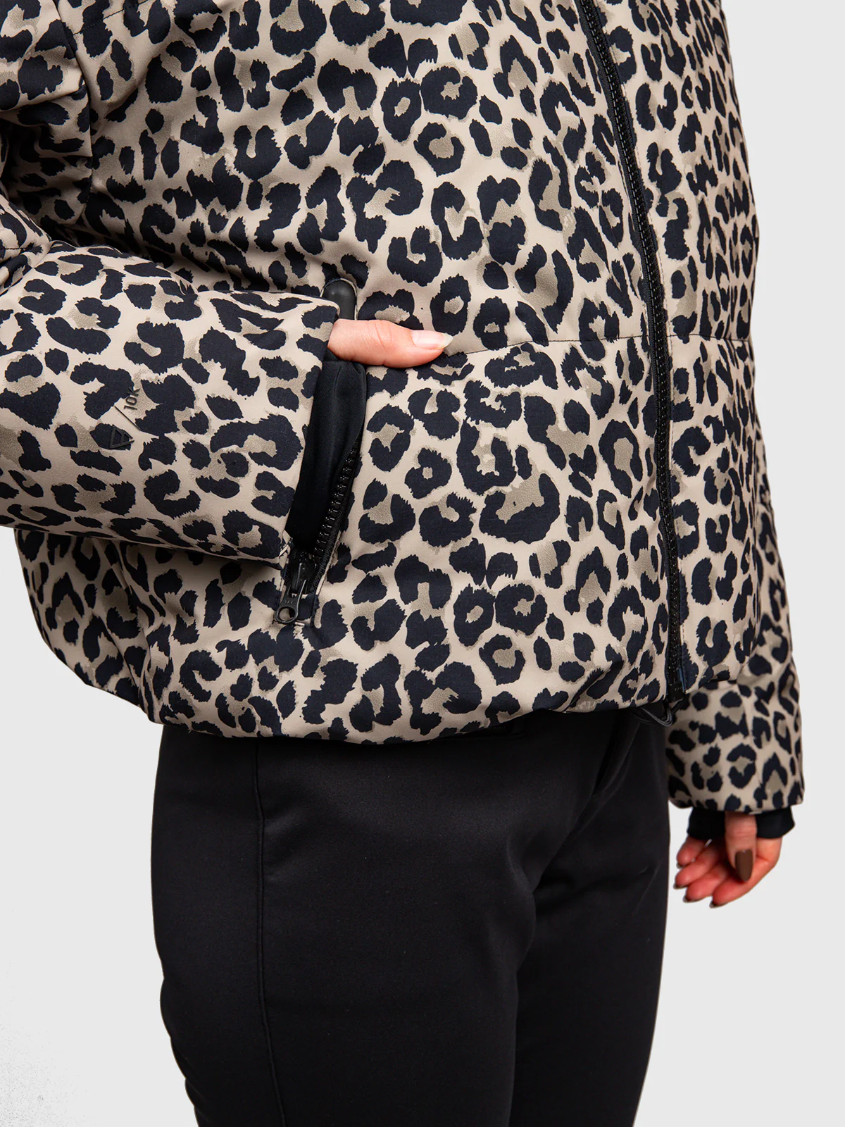 Fiaskia-Print Women Snow Jacket | Wild Thing Fungi - Image 6