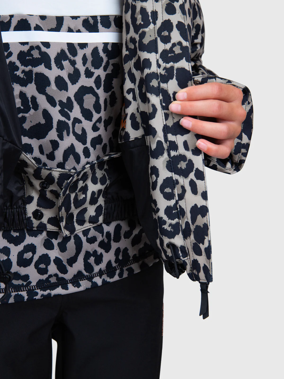 Fiasky-Print Girls Snow Jacket | Wild Thing Fungi - Image 11