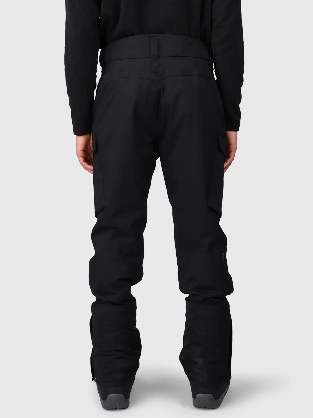 Footrail-Cargo Men Snow Pants | Black - Image 4