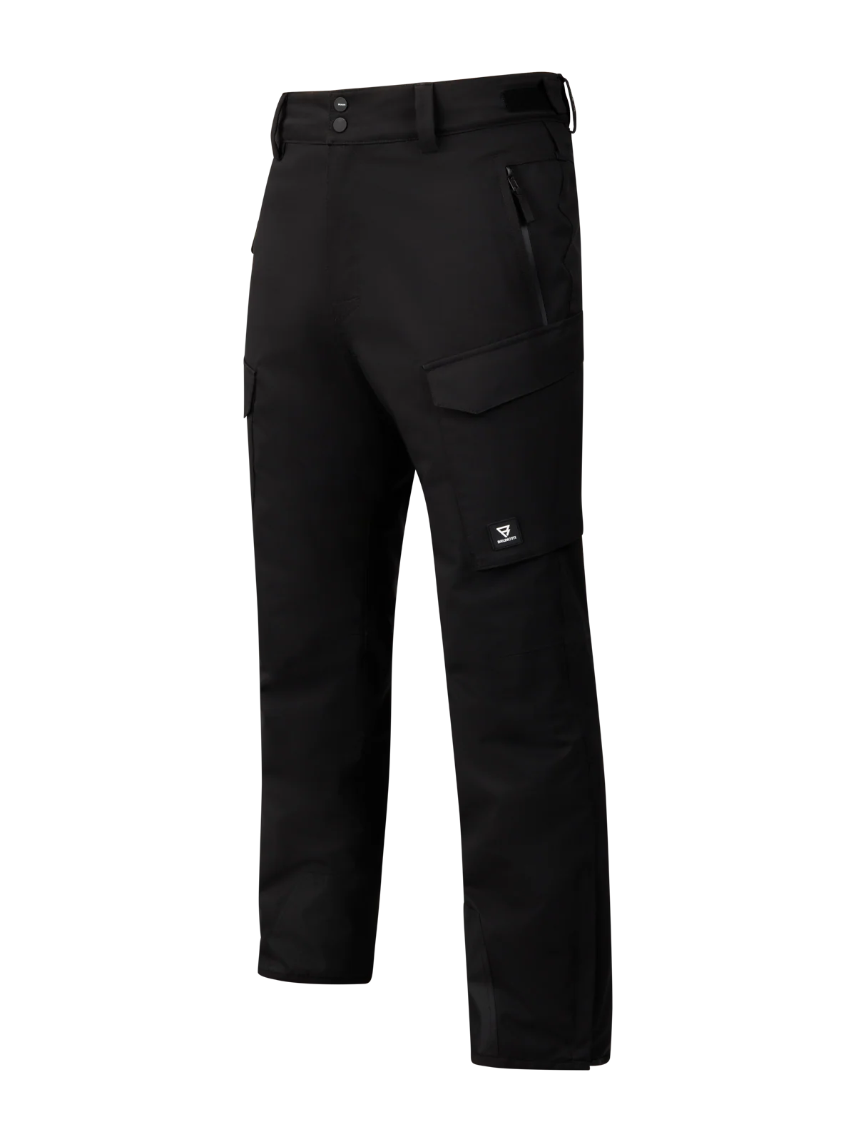 Footrail-Cargo Men Snow Pants | Black - Image 9