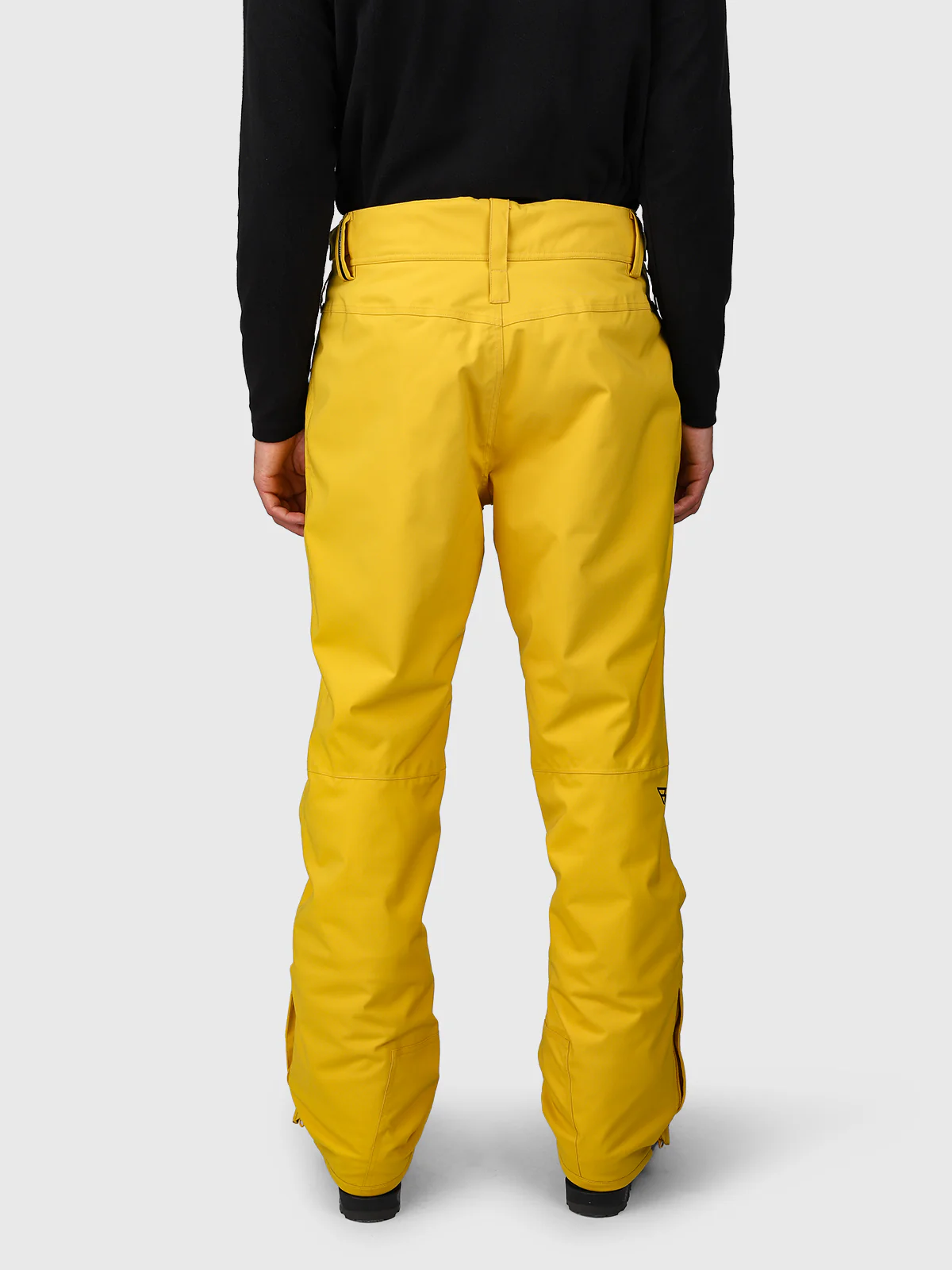 Footrail Men Snow Pants | Lemon Curry - Image 4