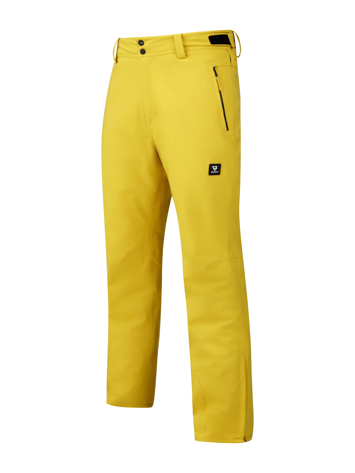 Footrail Men Snow Pants | Lemon Curry - Image 9