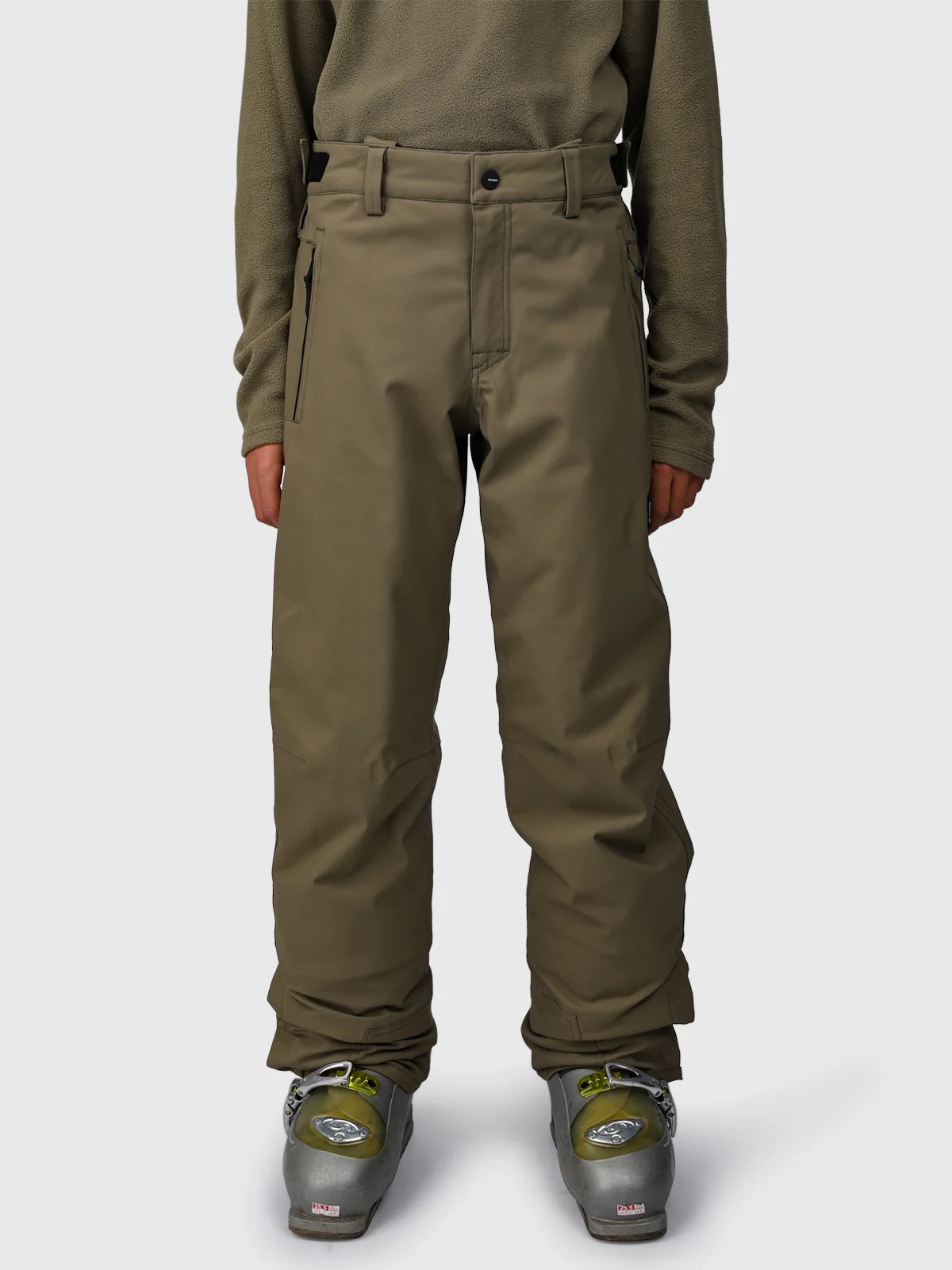 Footraily Boys Snow Pants | Dusky Green - Image 3