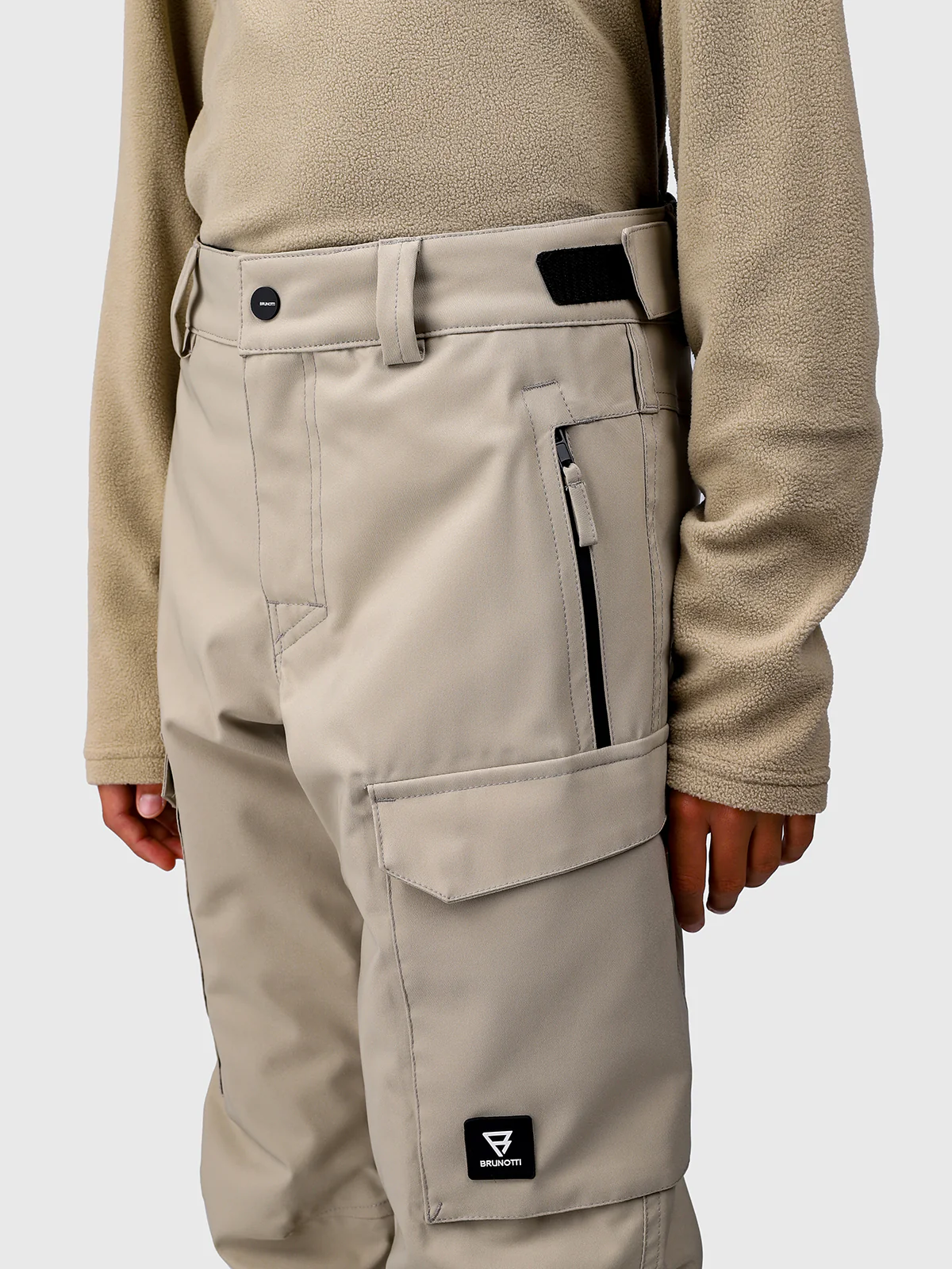 Footraily-Cargo Boys Snow Pants | Fungi - Image 5