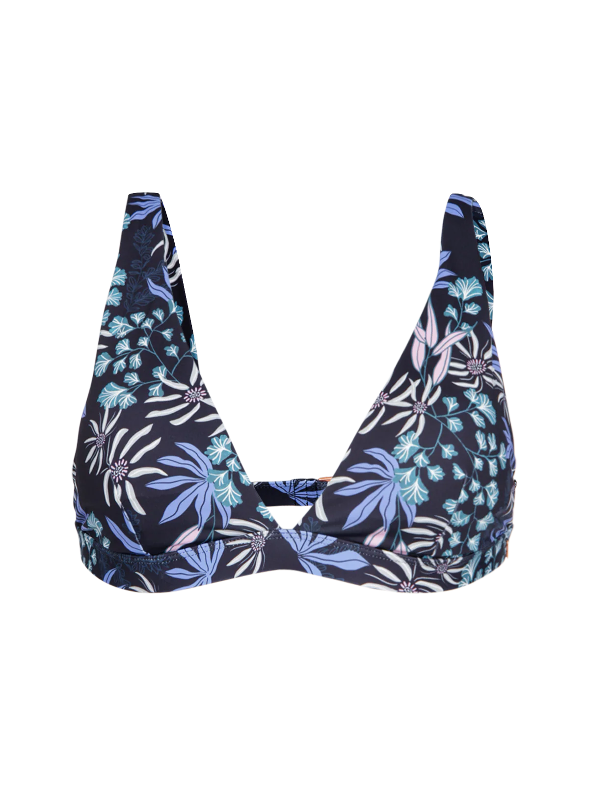 Fortelle-Print Women Bikini Top | Black - Image 7