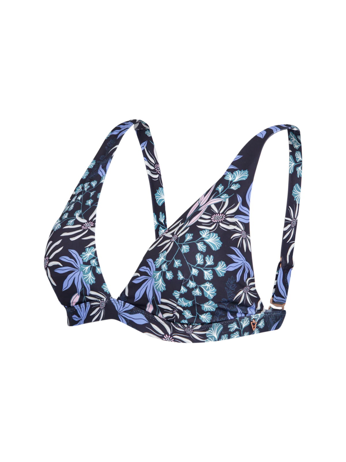 Fortelle-Print Women Bikini Top | Black - Image 9