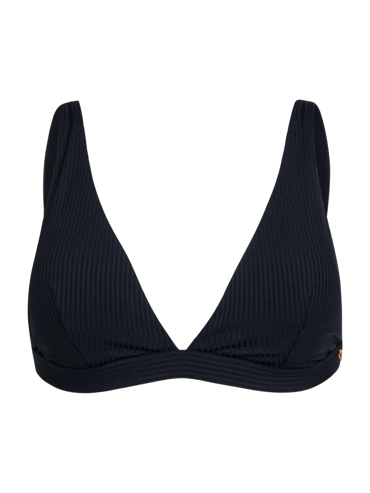 Fortelle-Rib Women Bikini Top | Black - Image 7