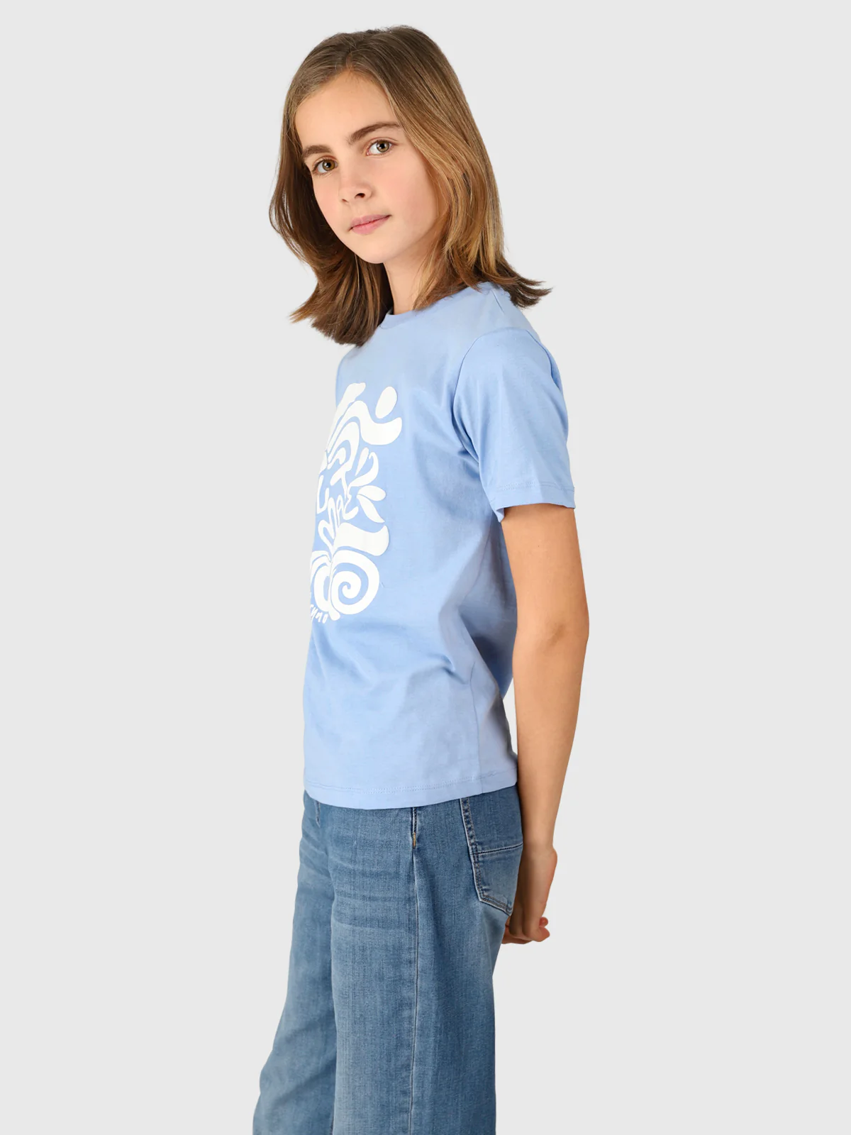 Freya Girls T-shirt | Bluebell - Image 3