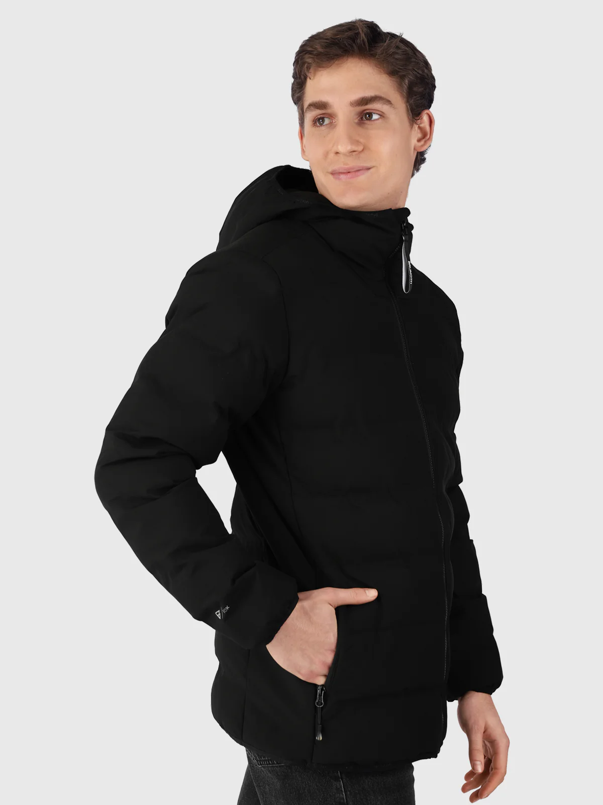 Galan Men Puffer Jacket | Black - Image 3