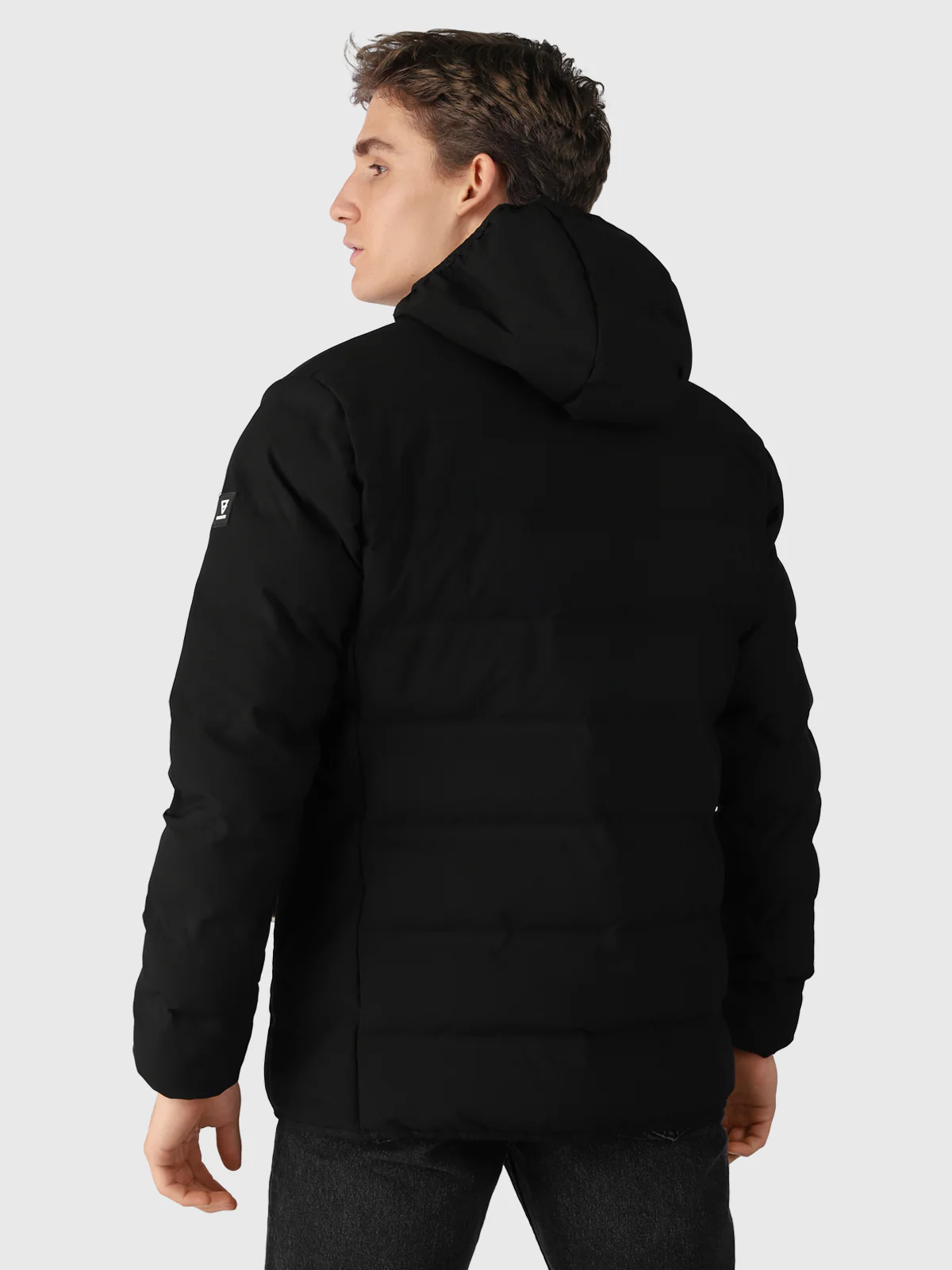 Galan Men Puffer Jacket | Black - Image 4