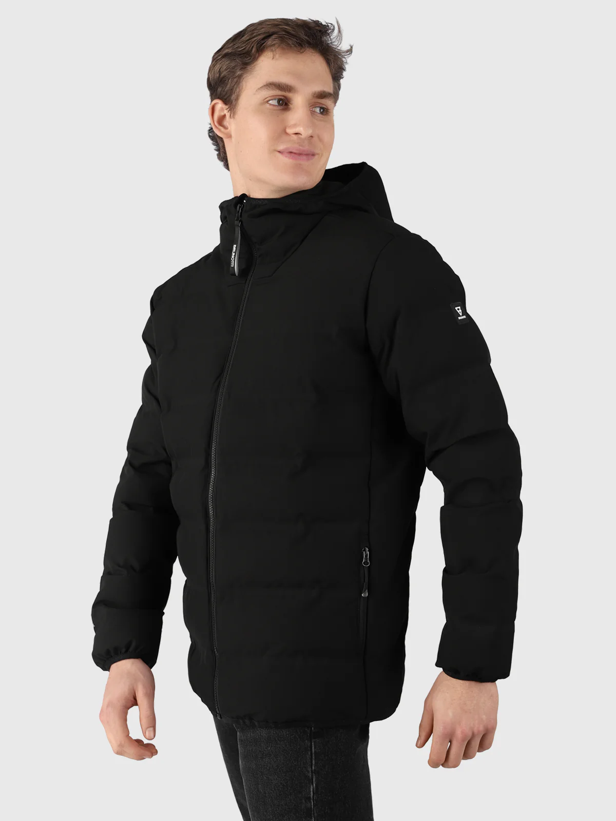 Galan Men Puffer Jacket | Black - Image 8