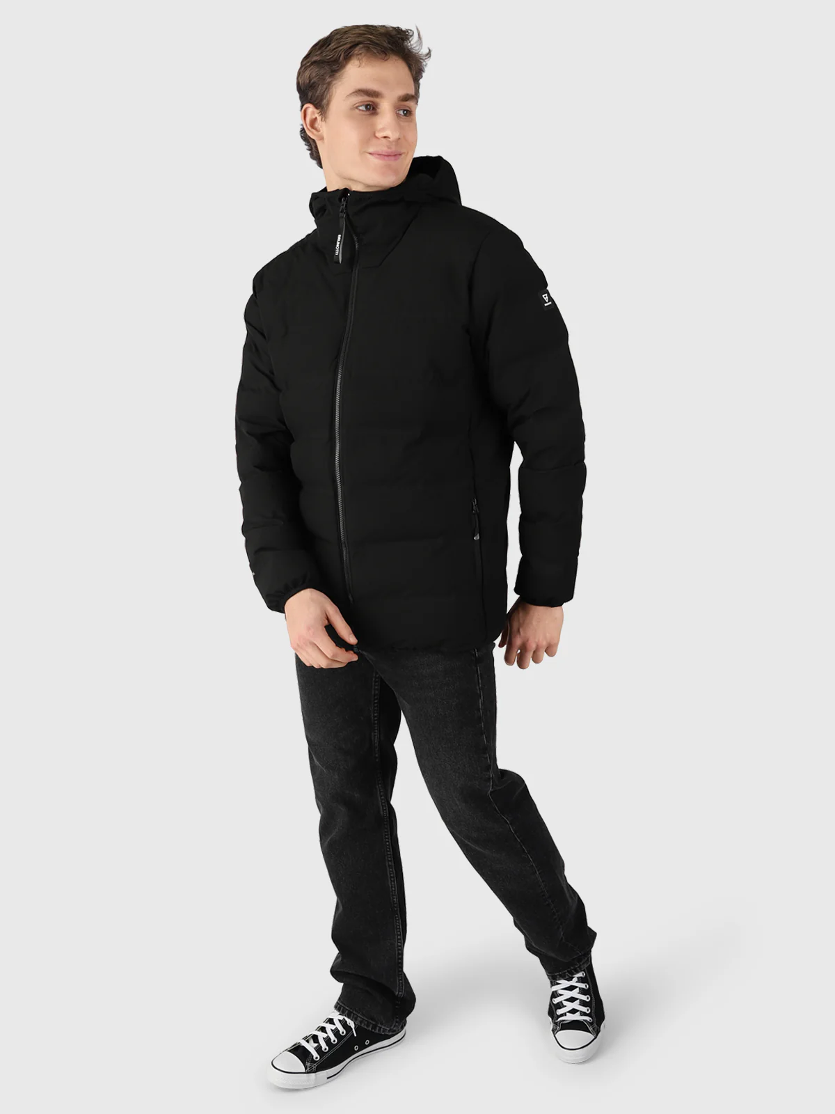 Galan Men Puffer Jacket | Black - Image 9