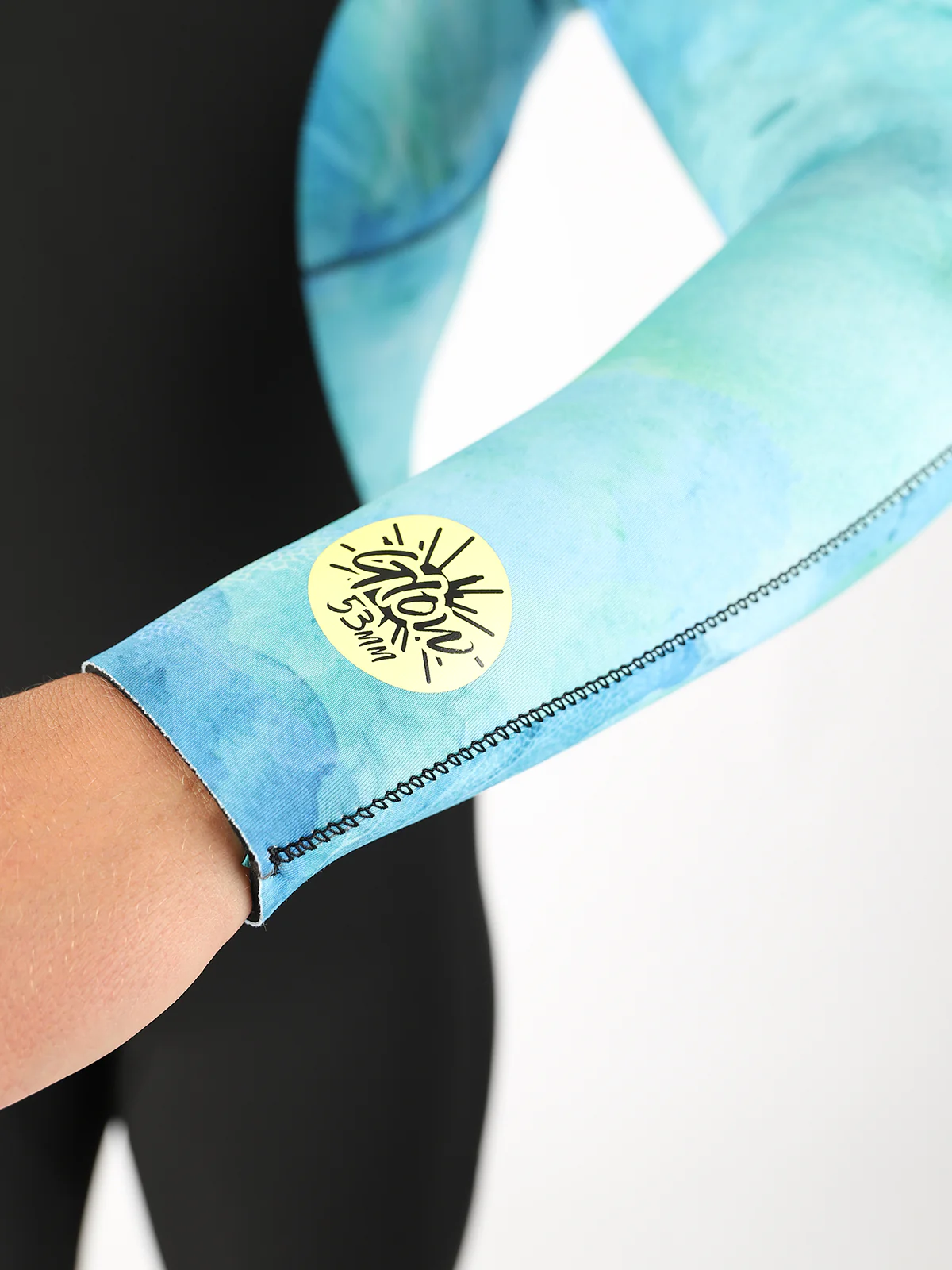 Glow-Fullsuit-5/3-Splash Women Wetsuit | Blue - Image 5