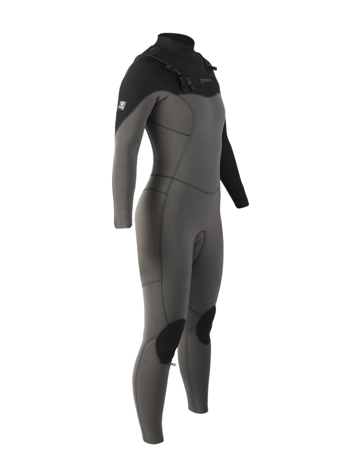Glow Fullsuit 5/4 mm Women Wetsuit | Grey - Image 3