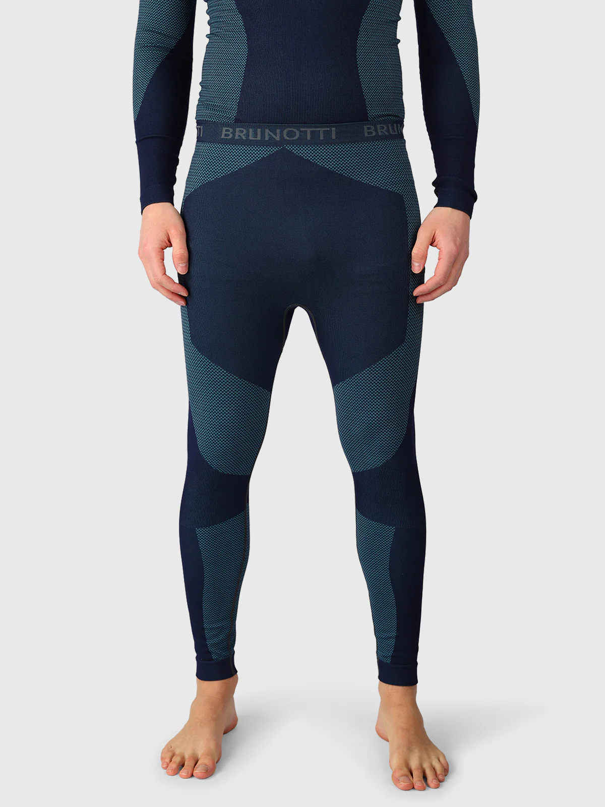 Grenoble Men Thermal Pants | Blue - Image 3