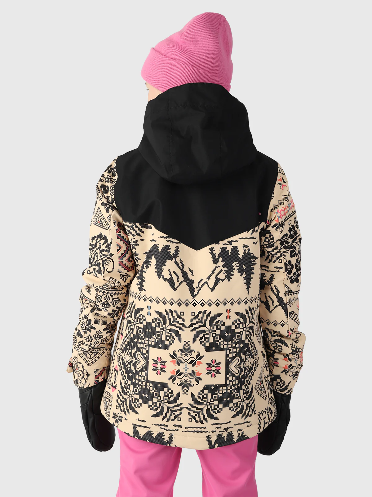 Hakubia-AO Girls Snow Jacket | White - Image 2