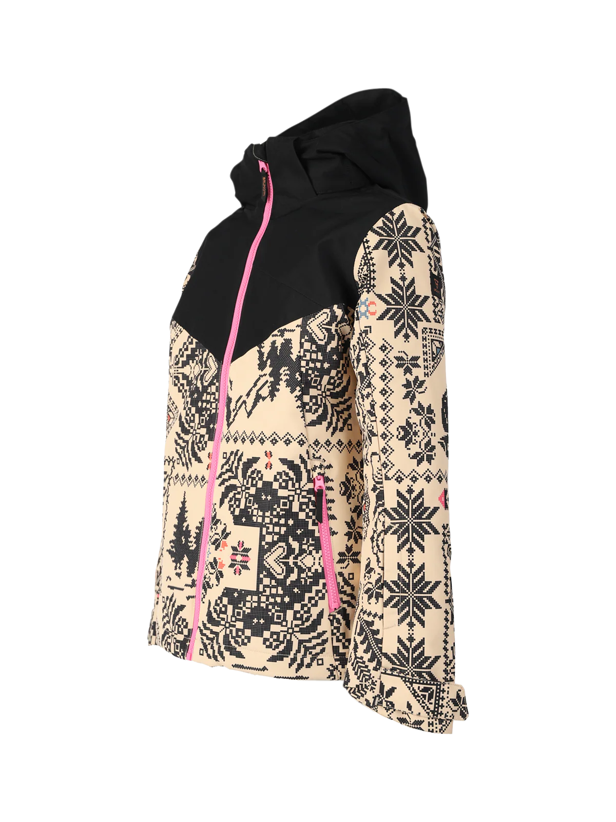 Hakubia-AO Girls Snow Jacket | White - Image 6