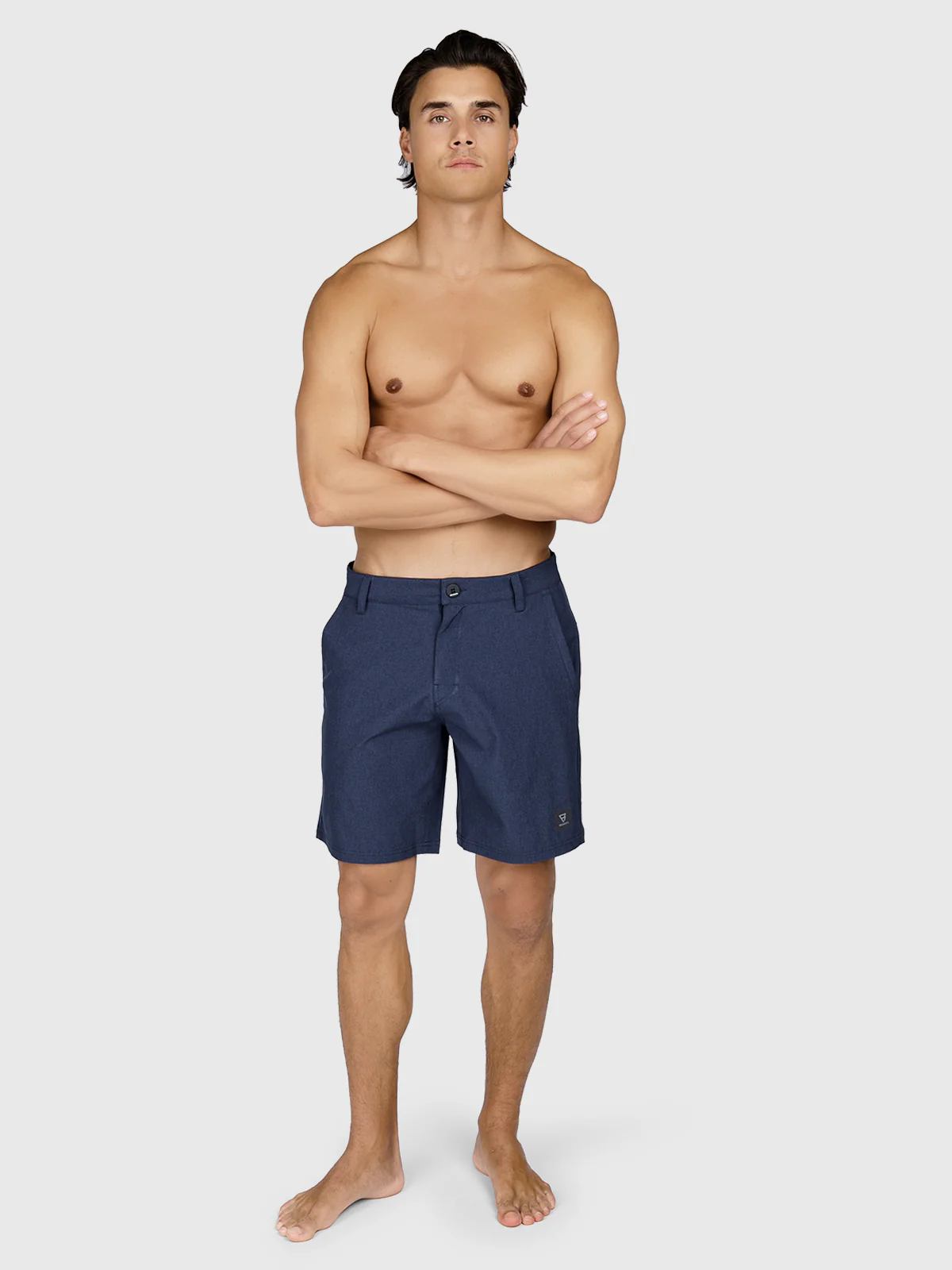 Harret Men Hybrid Shorts | Indigo Blue - Image 5