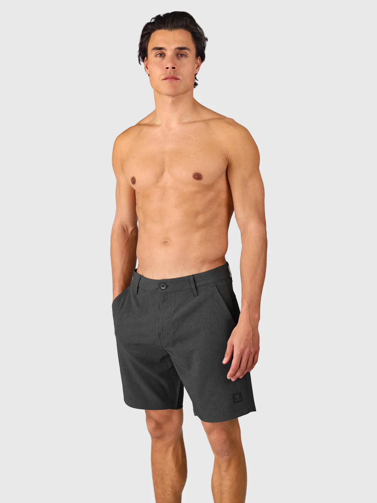 Harret Men Hybrid Shorts | Pirate Black - Image 5