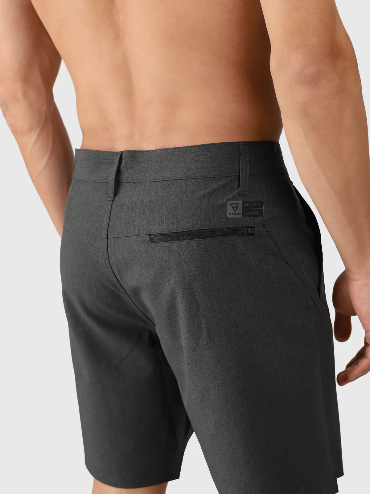 Harret Men Hybrid Shorts | Pirate Black - Image 7