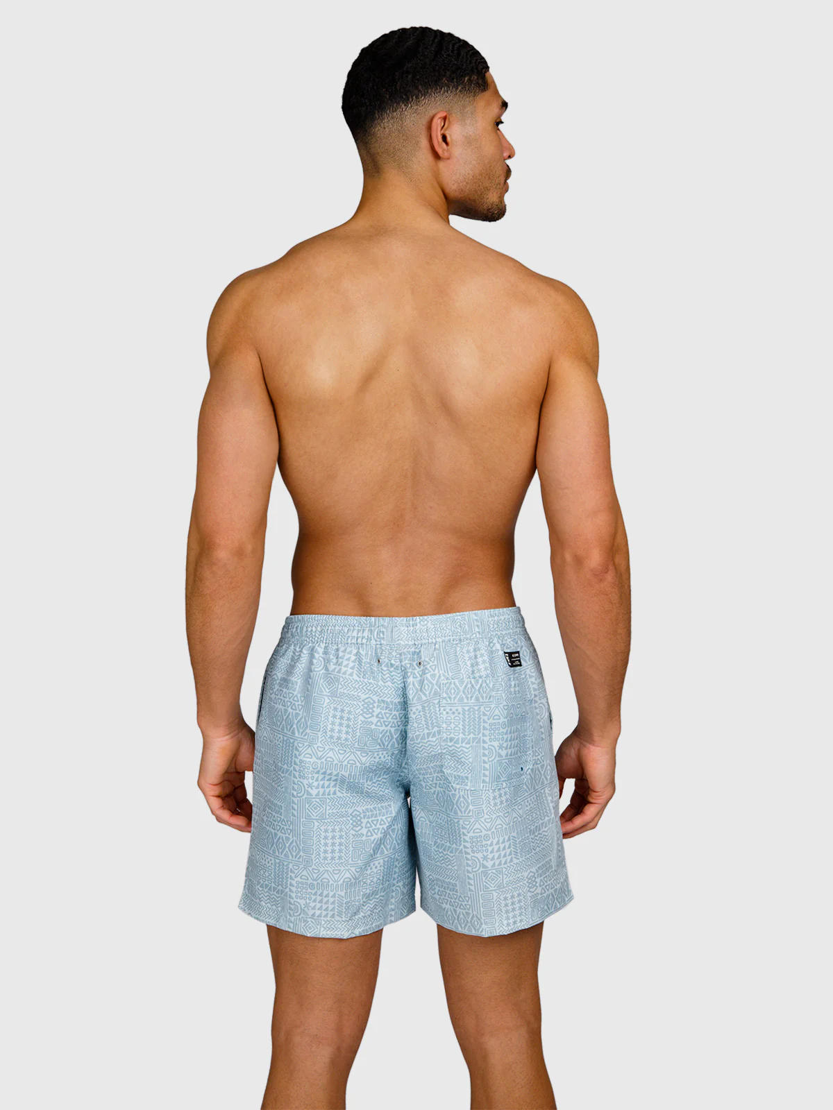 Helios-Print Men Swim Shorts | Mist - Image 2