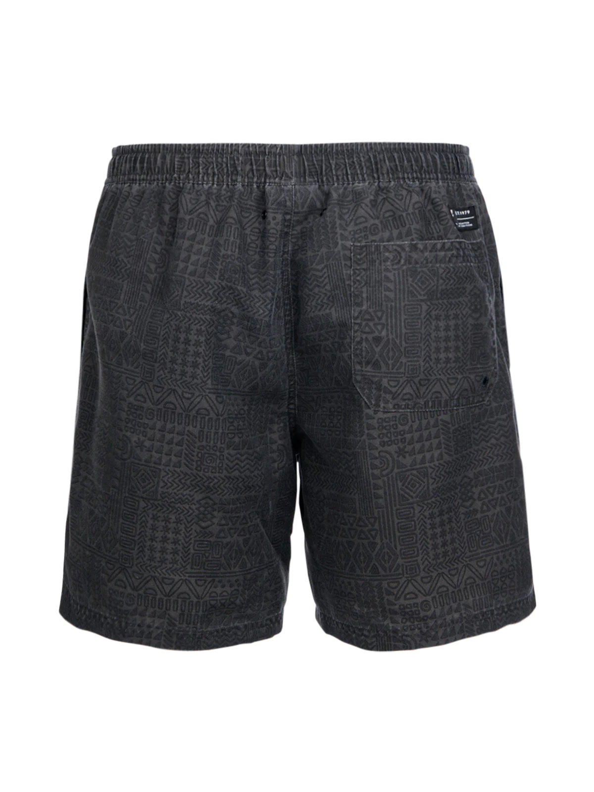 Helios-Print Men Swim Shorts | Black - Image 8
