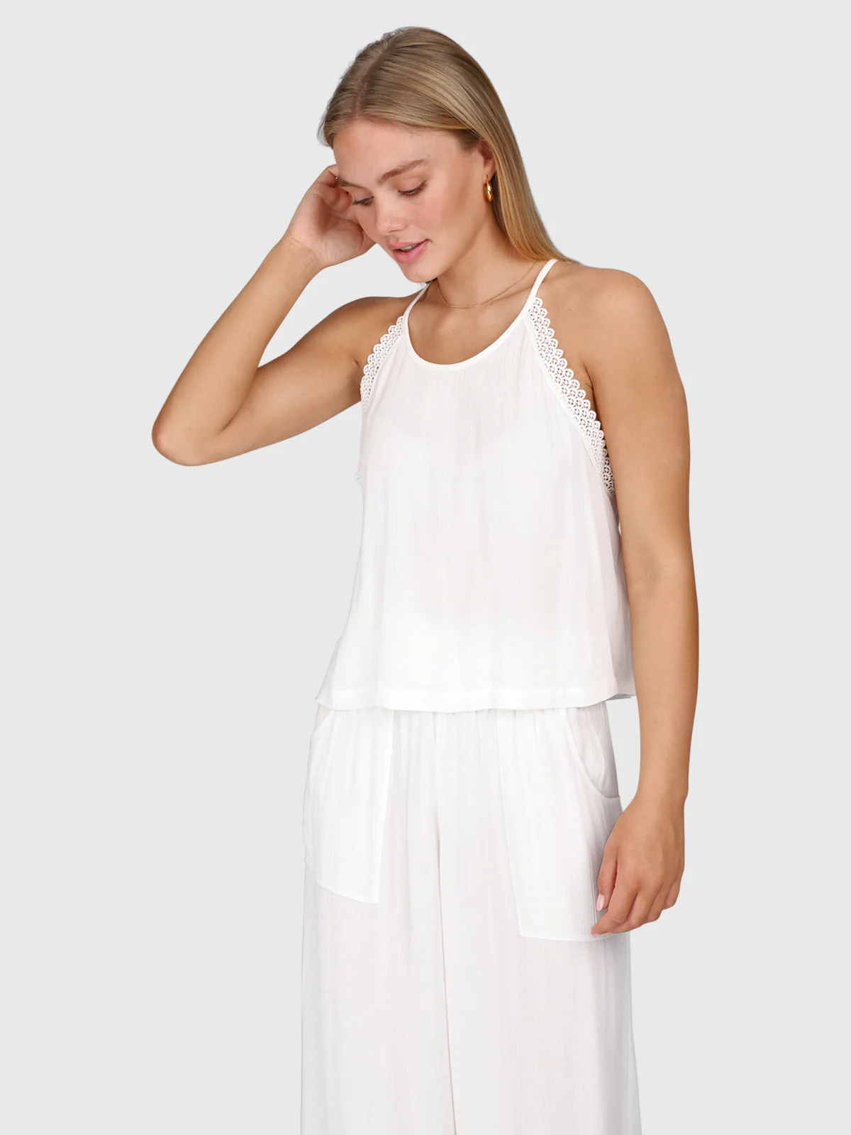 Hellenah Women Top | Snow - Image 4