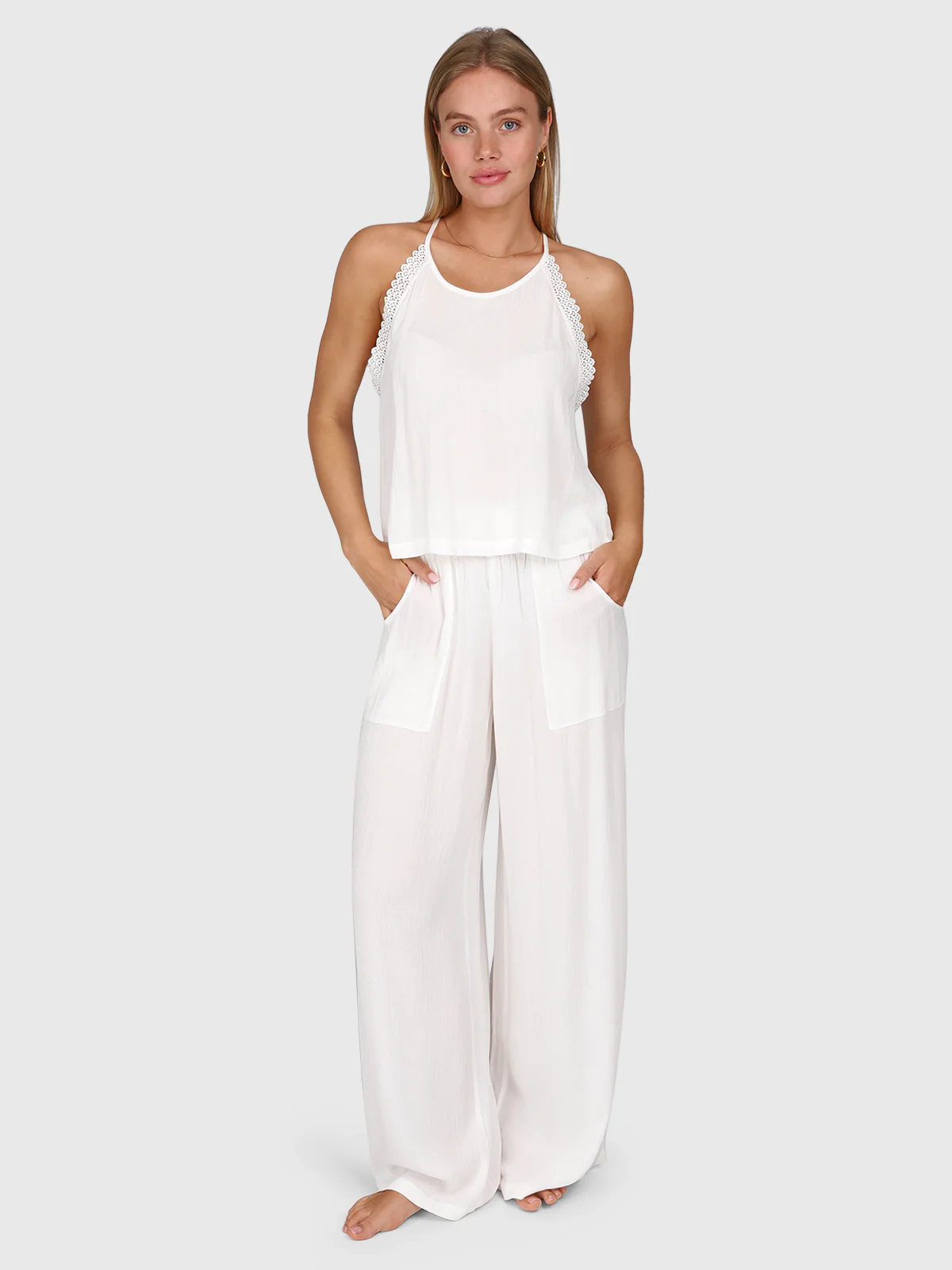 Hellenah Women Top | Snow - Image 5