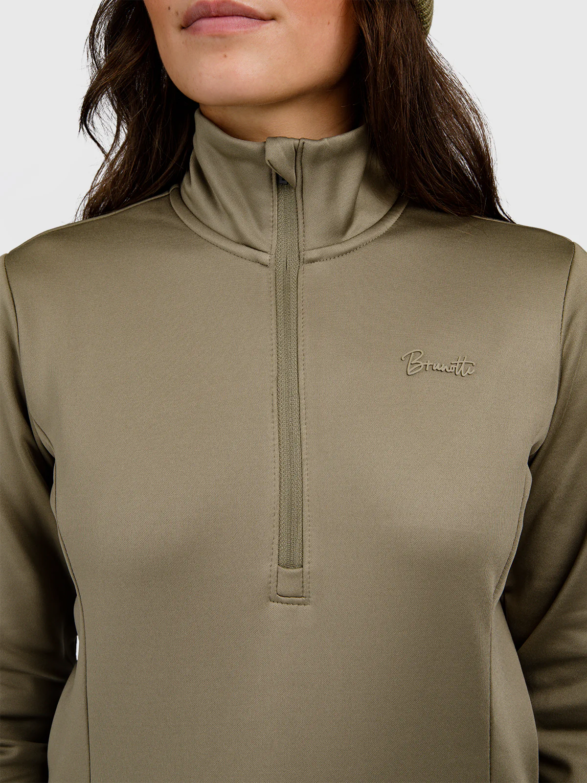 Heronne Women Fleece | Dusky Green - Image 6
