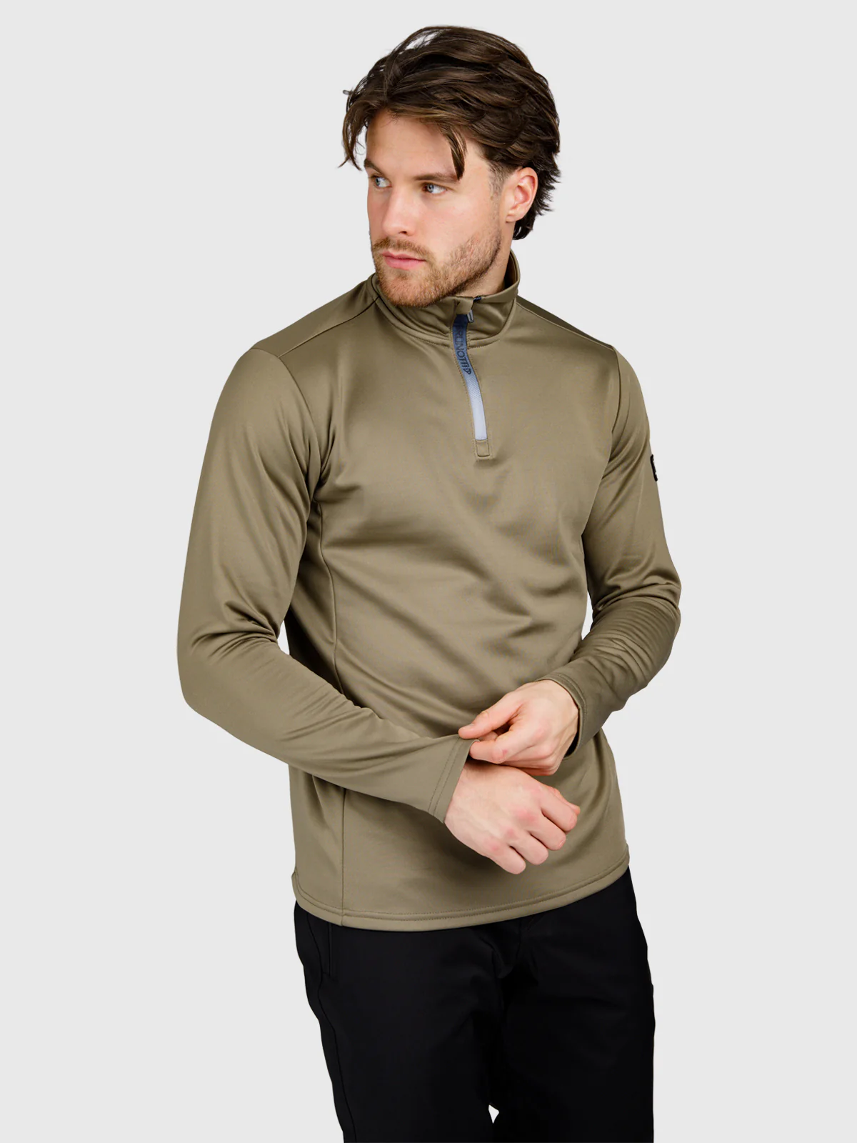Heros Men Fleece | Dusky Green - Image 3