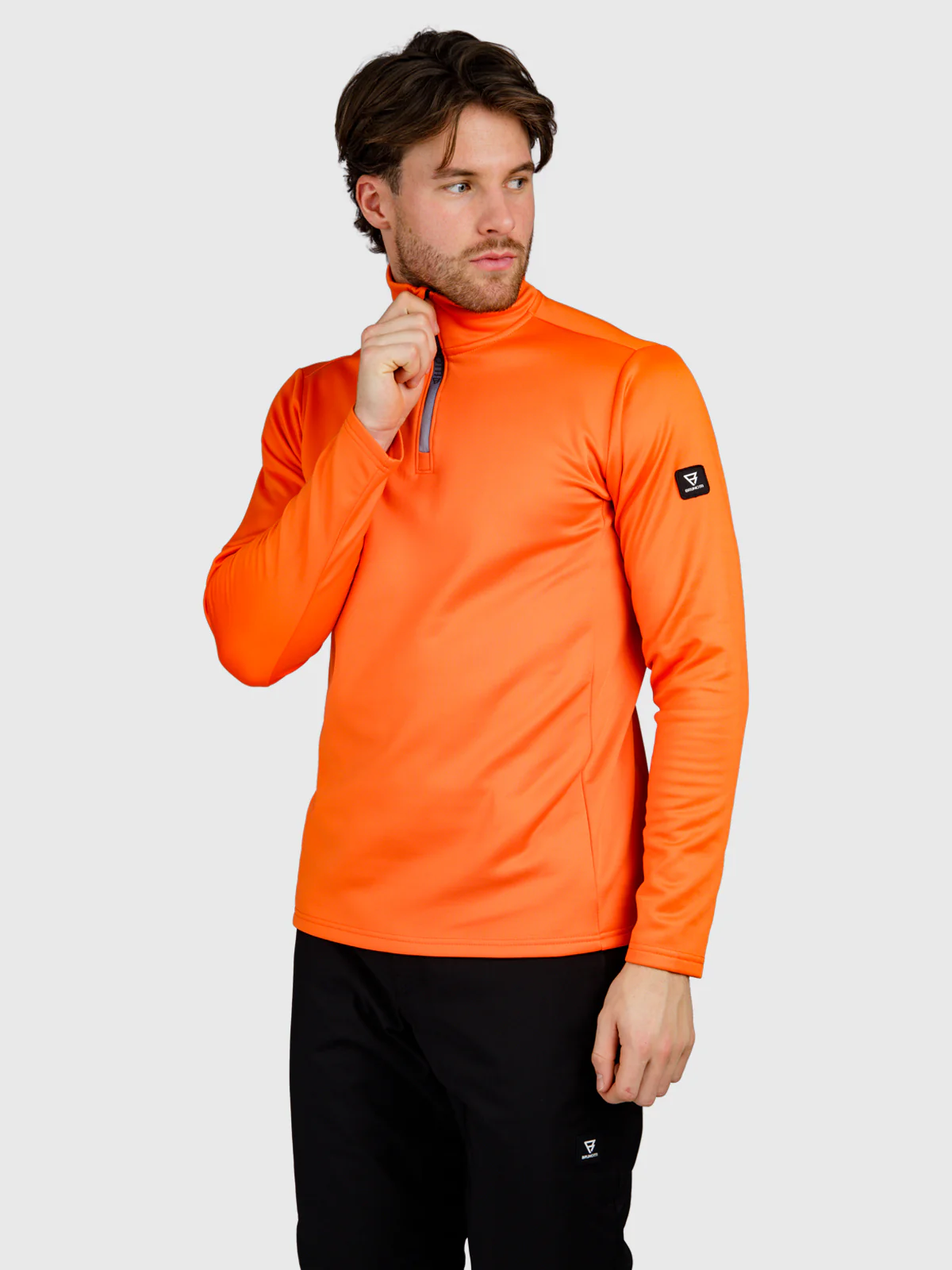 Heros Men Fleece | Punch Orange - Image 3