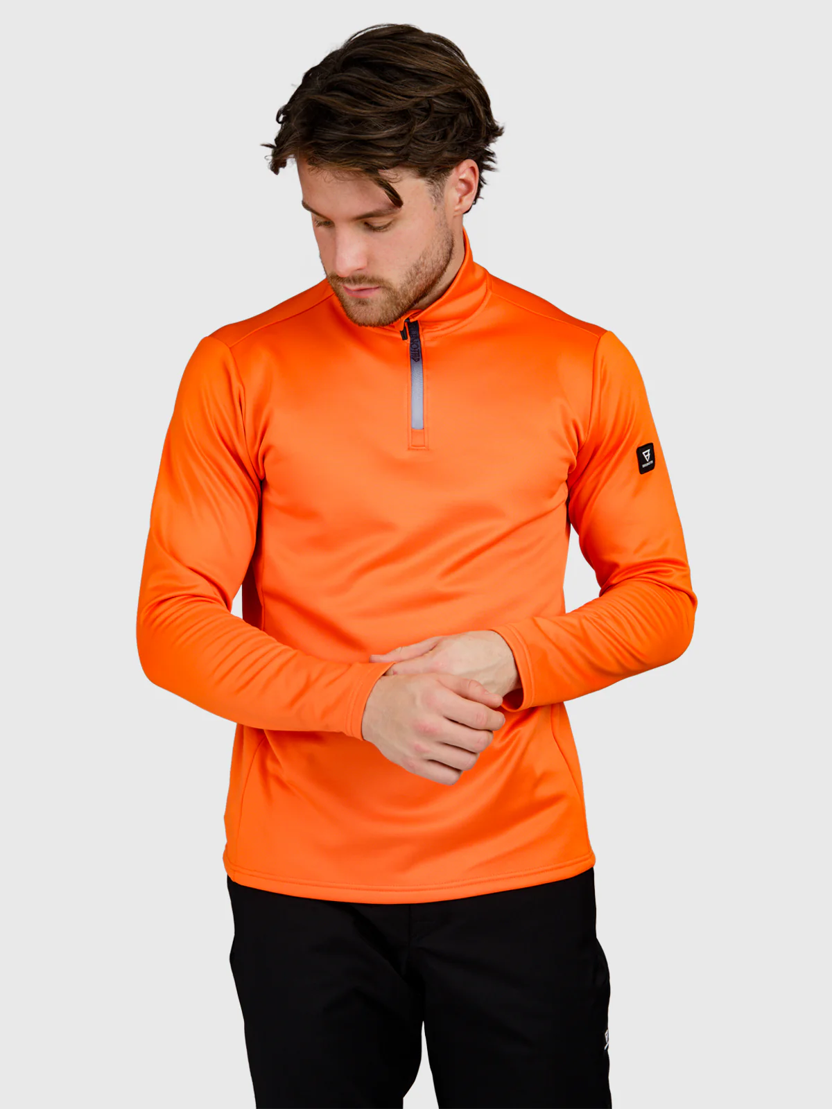 Heros Men Fleece | Punch Orange - Image 4