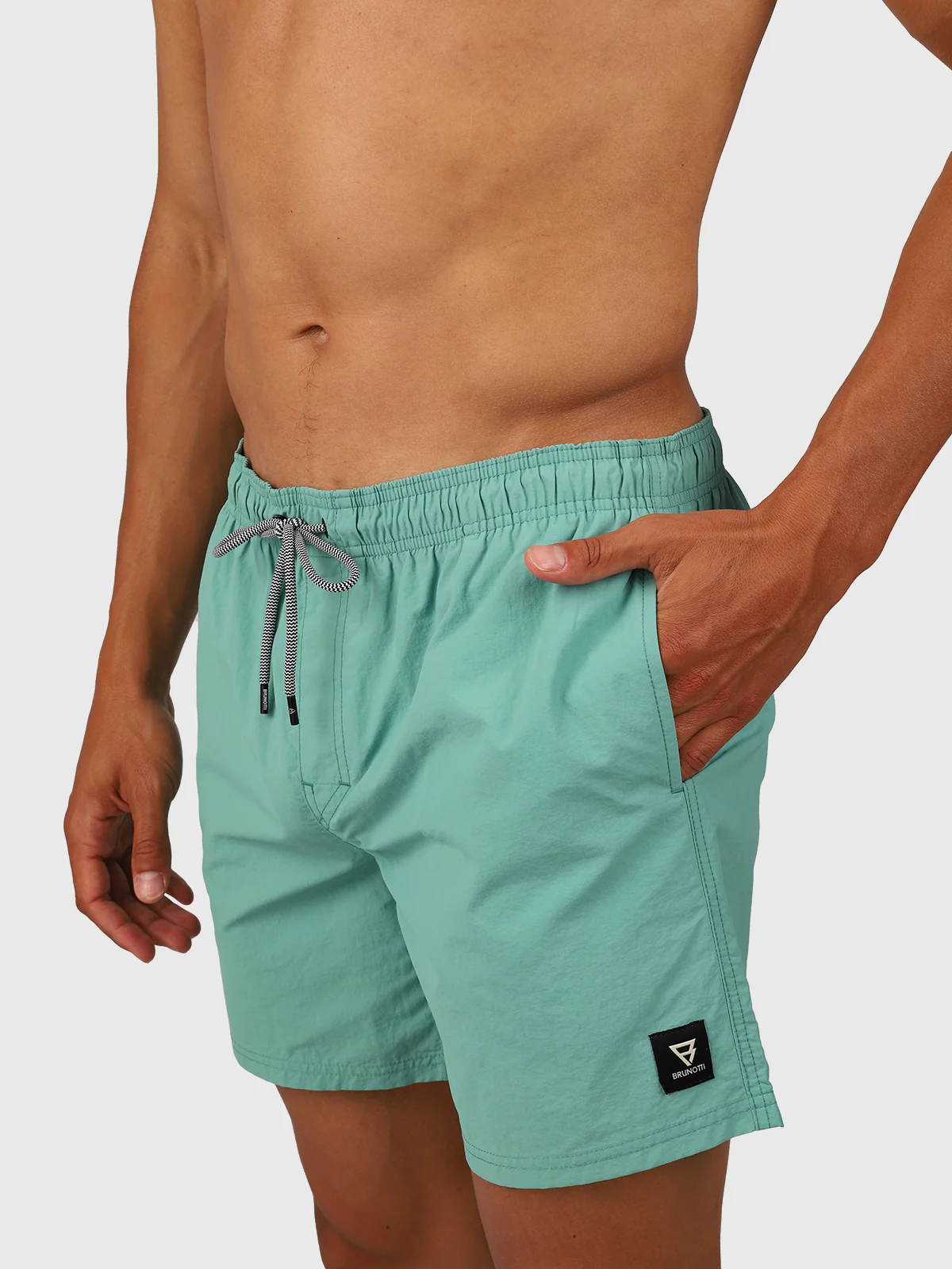 Hester Men Swim Shorts | Bottle Green - Image 7