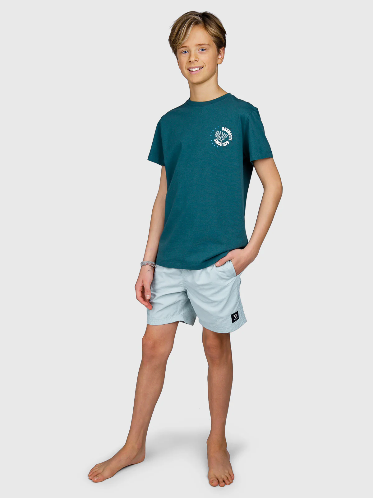 Hestey Boys Swim Shorts | Mist - Image 5