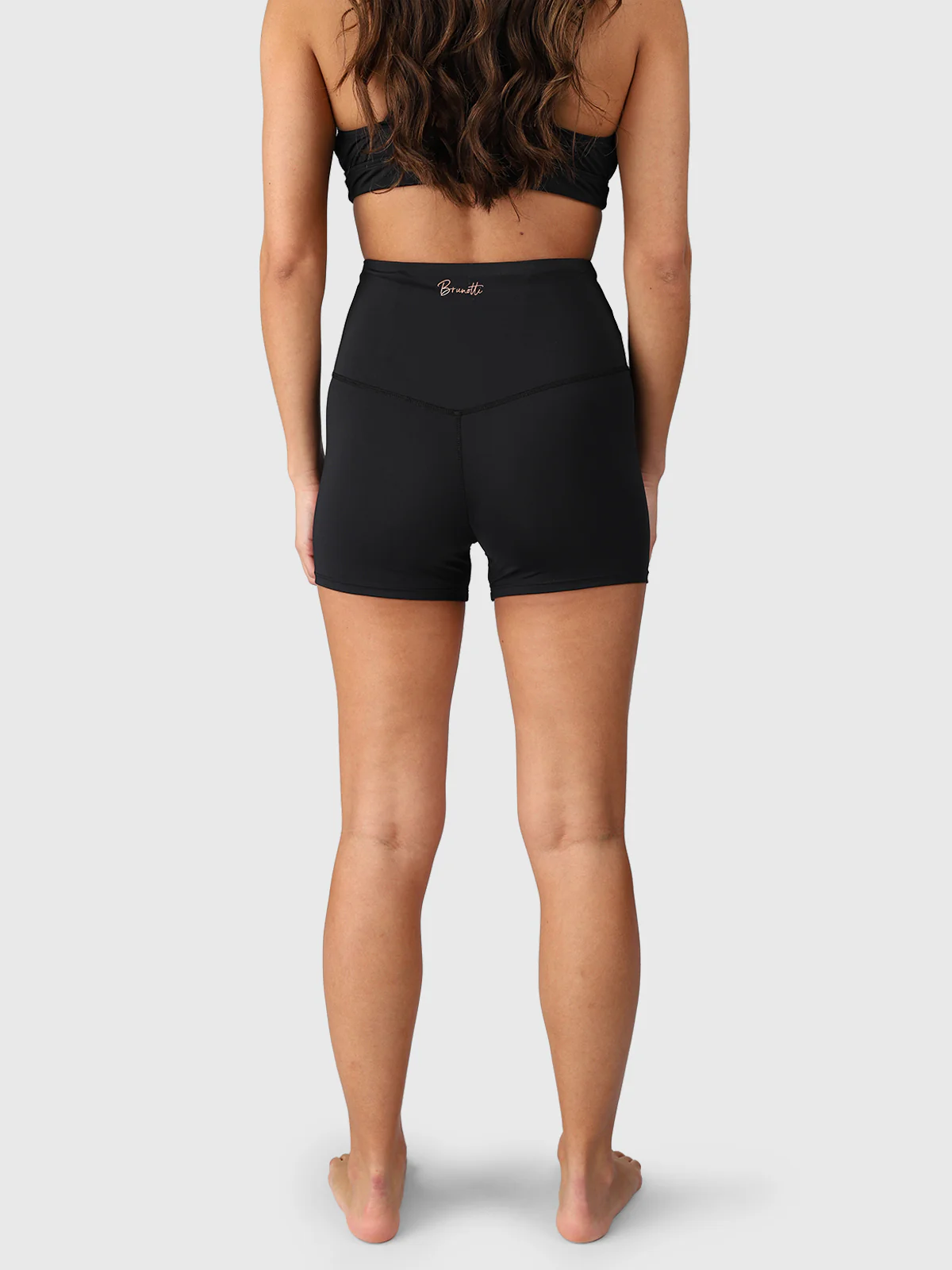 Hibiki Women Legging Shorts | Black - Image 4
